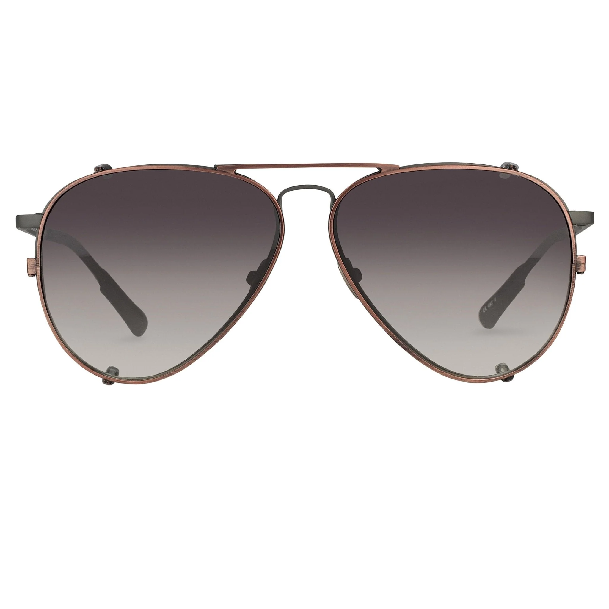 Kris Van Assche Men's Sunglasses Burgundy Bronze and Brown