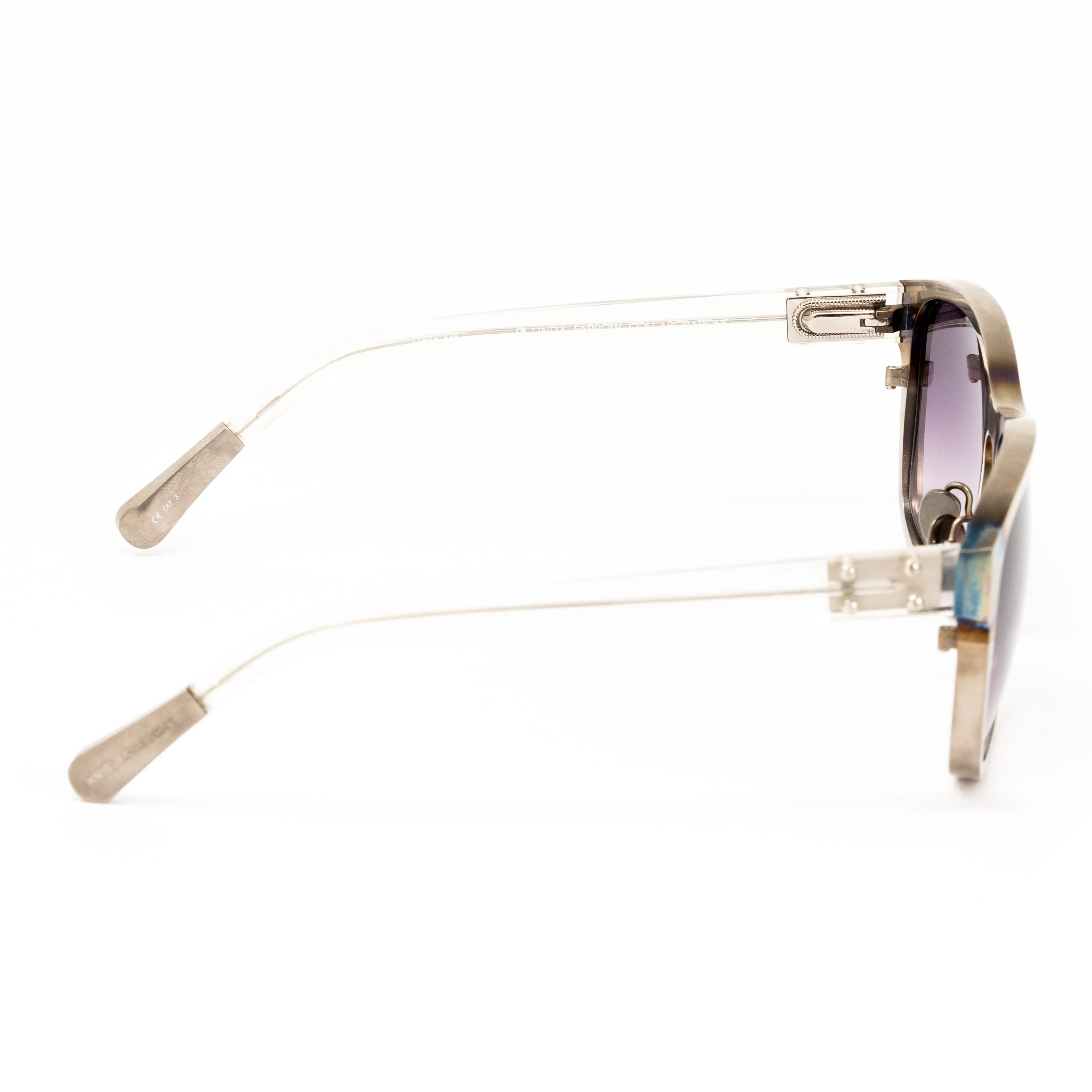 Kris Van Assche x Linda Farrow Steel Sunglasses - Image 3