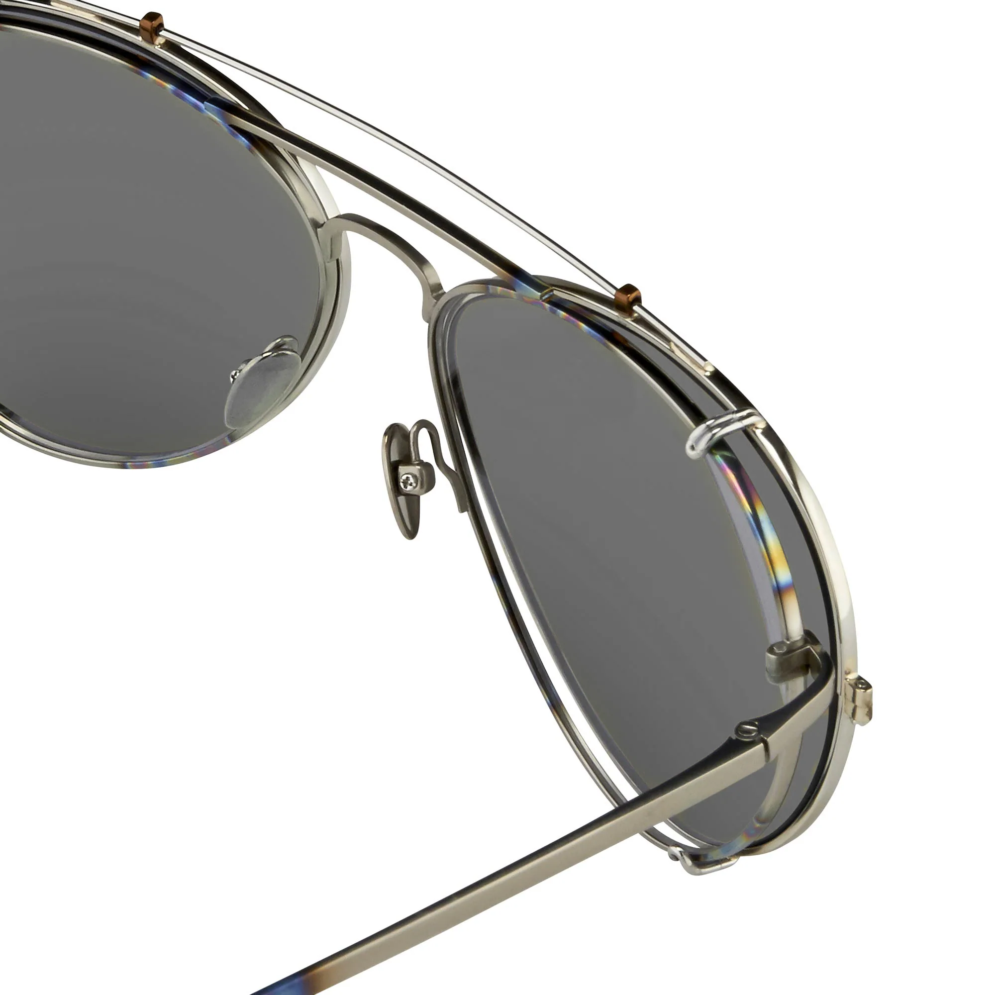 Kris Van Assche x Linda Farrow Steel Sunglasses - Image 4