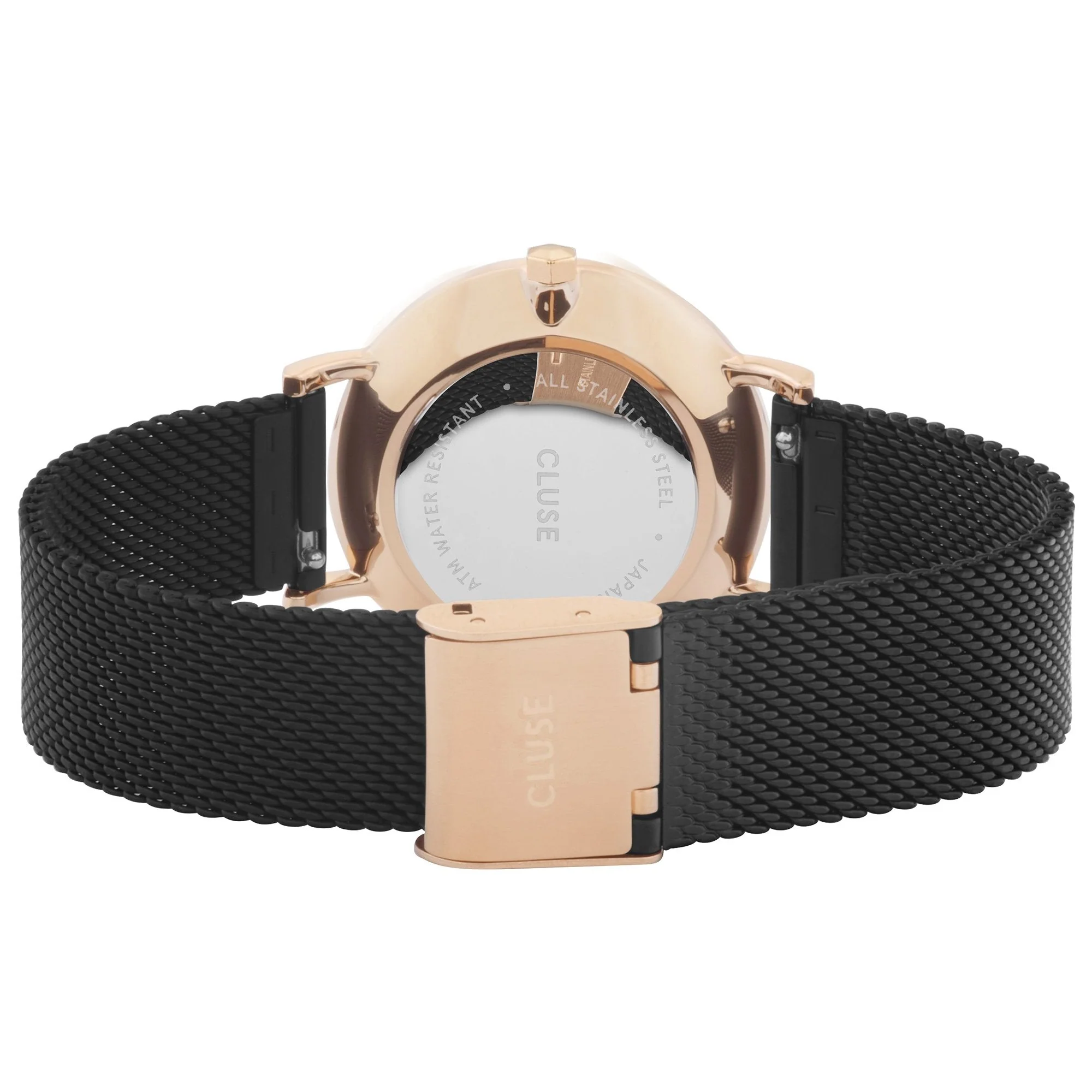 Cluse Black Minuit Watch - Image 2