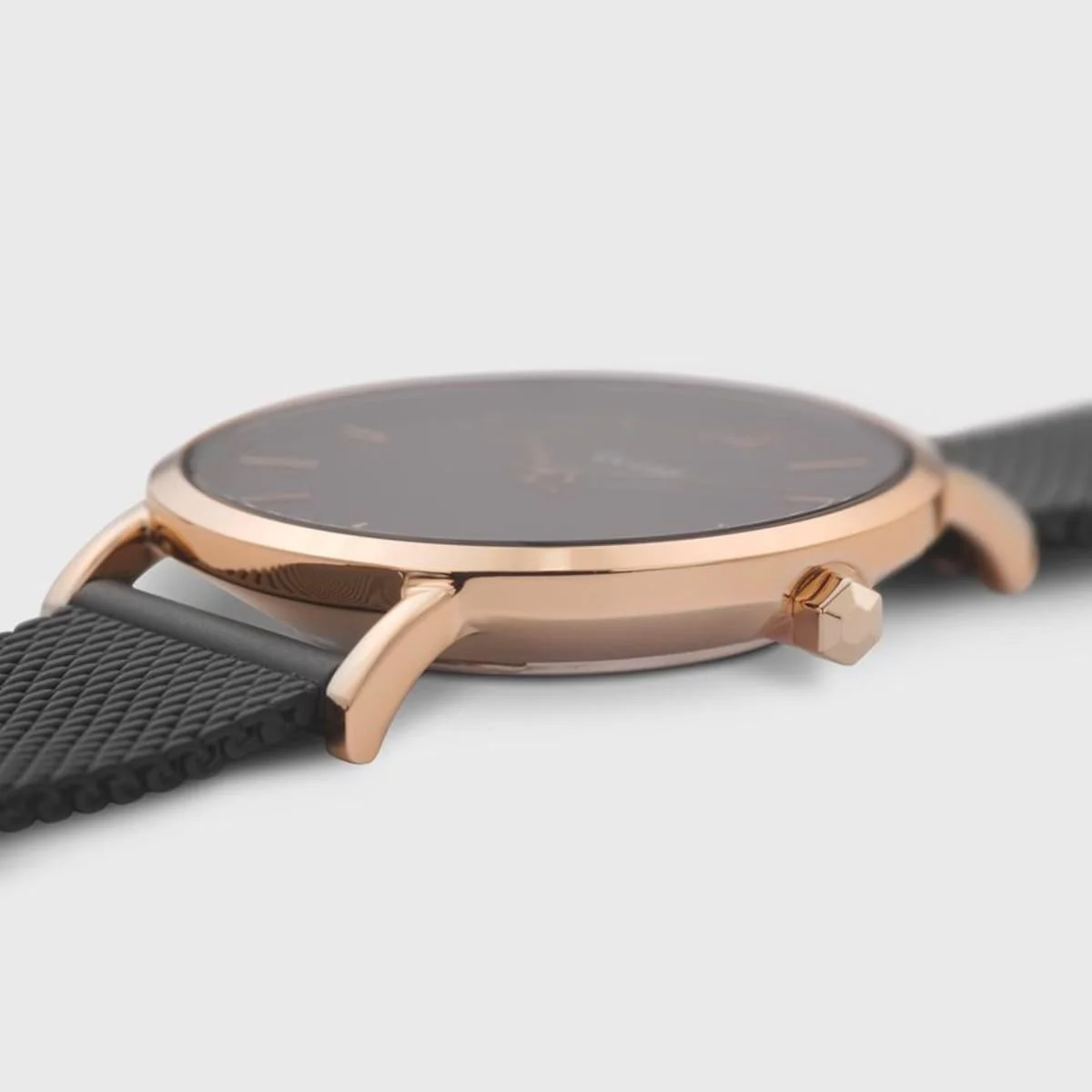 Cluse Black Minuit Watch - Image 3