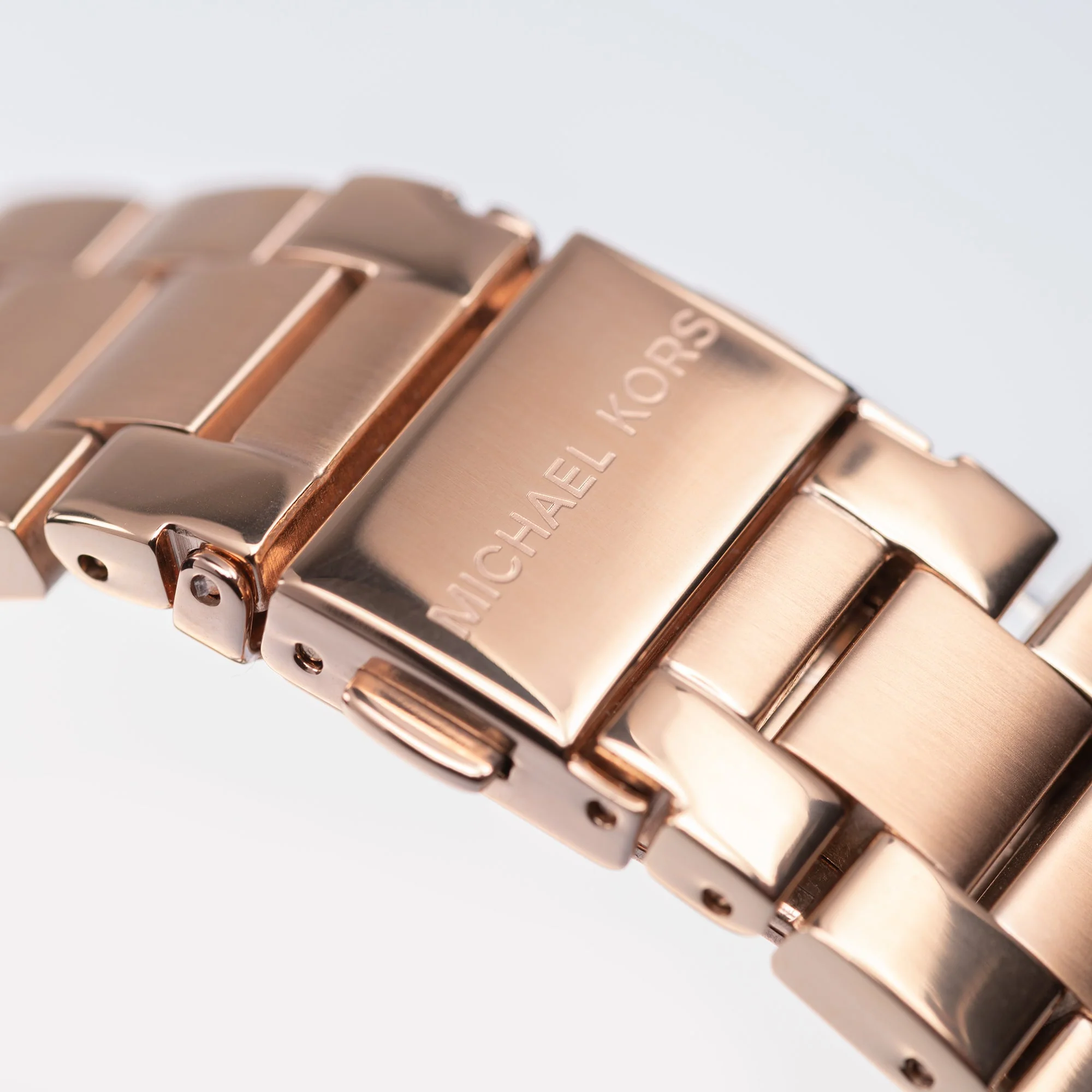 Michael Kors Ladies RITZ Rose Gold Watch - Image 3