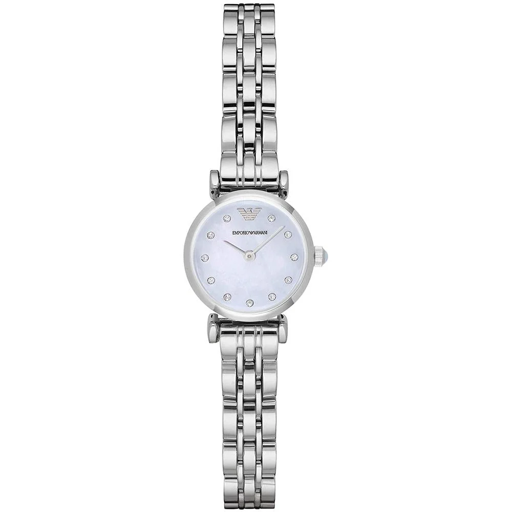 Emporio Armani Ladies Mother of Pearl Watch