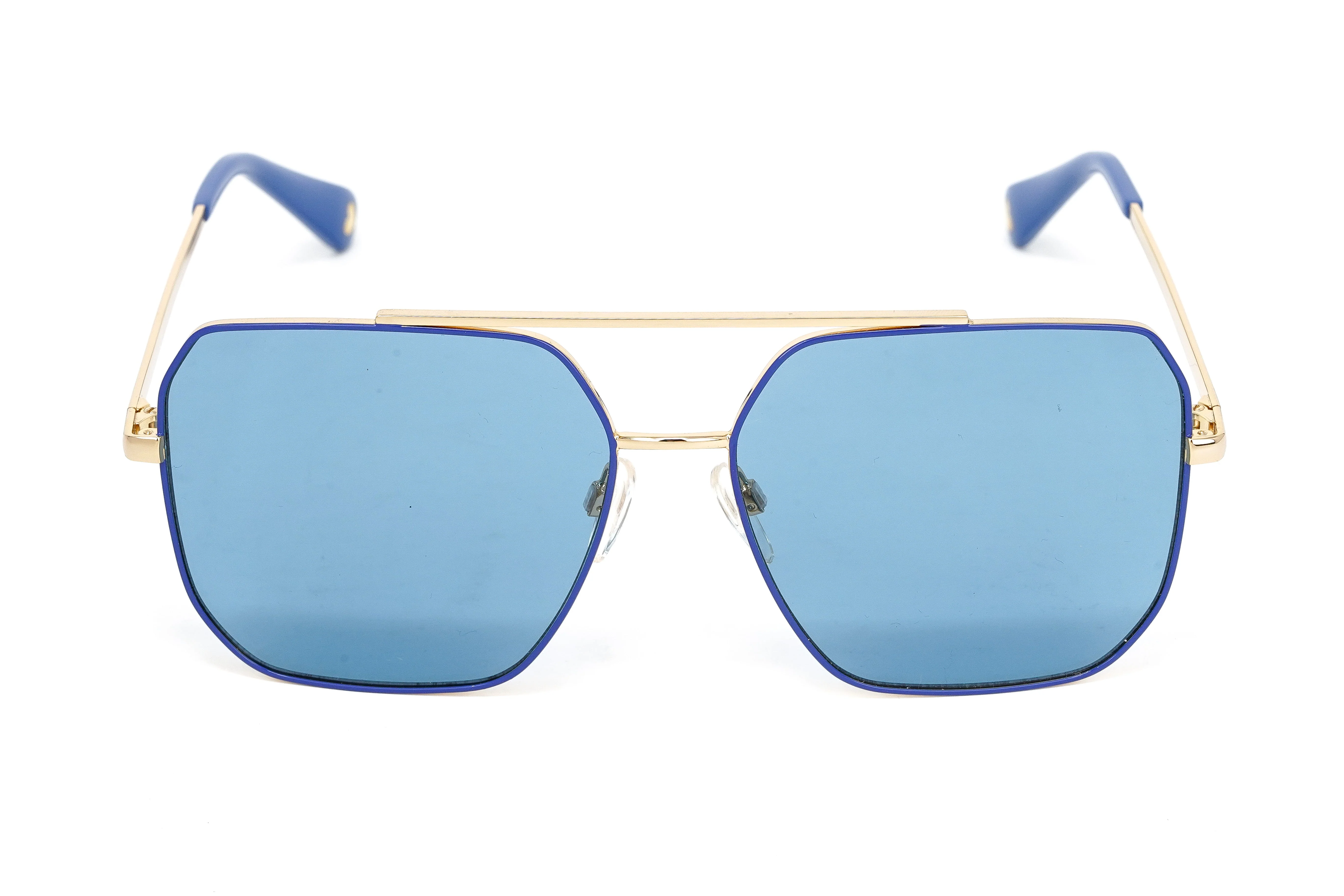Love Moschino Women's Sunglasses Square Pilot Azure - Image 2