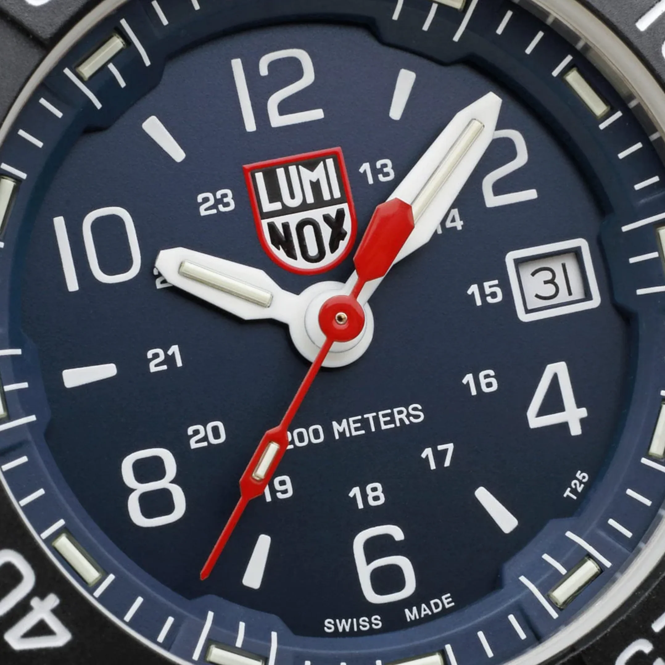 Luminox Navy SEAL 3250 Series Men's Blue Silver Watch - Image 2