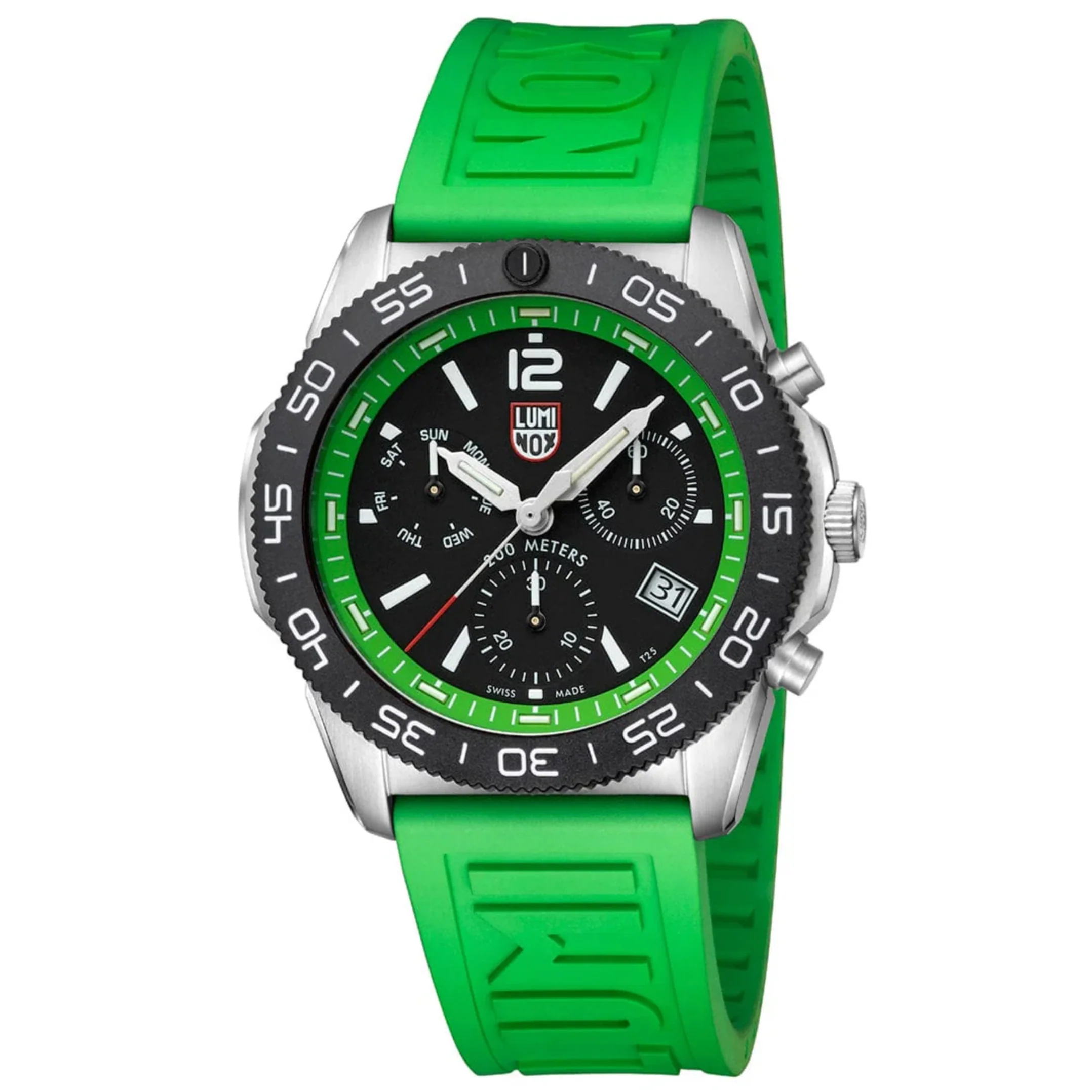 Luminox Pacific Diver 3140 Series Men's Green Watch - Image 4