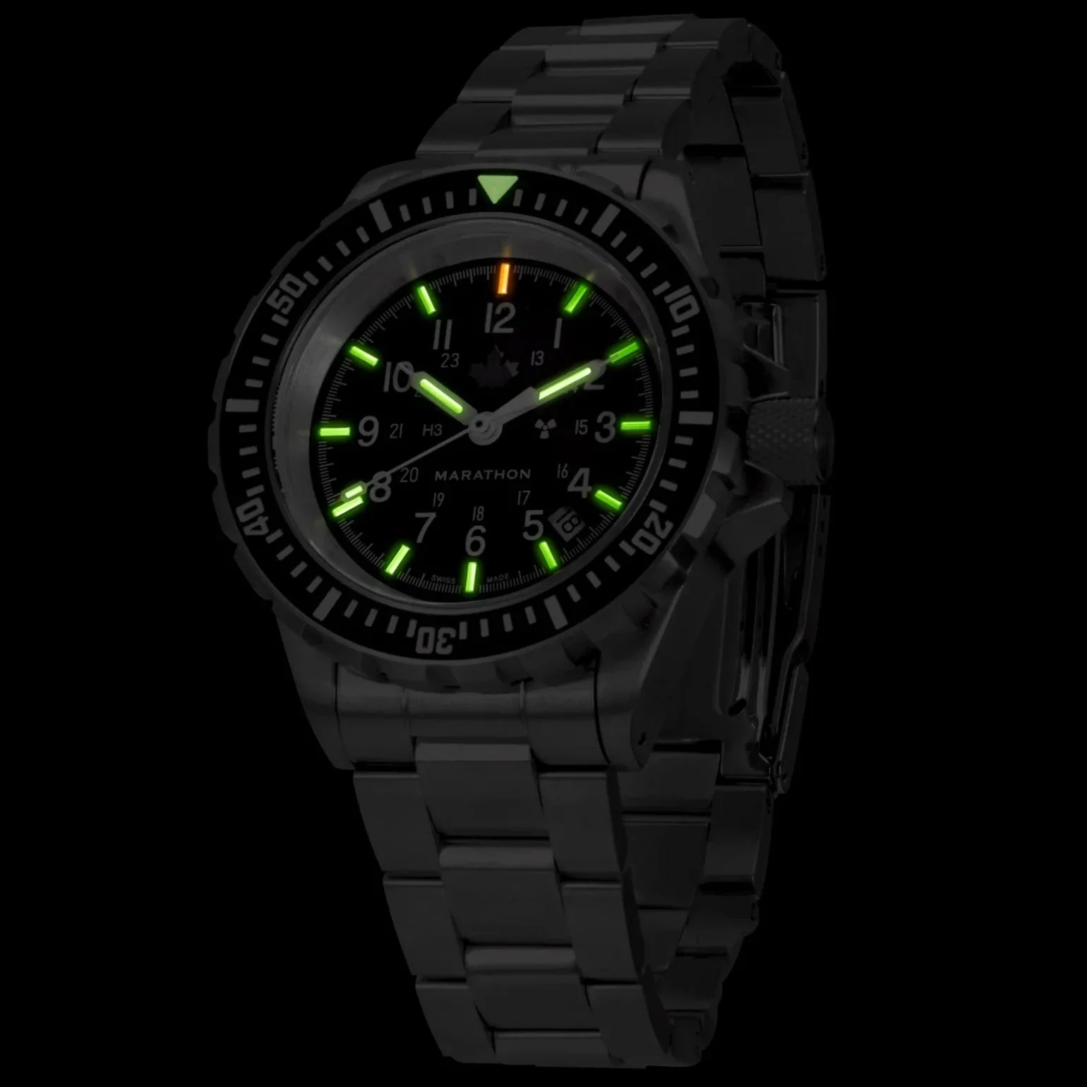 Marathon Large Diver's Automatic (GSAR) - 41mm Grey Maple Dial Stainless Steel WW194006BRACE-CA-MPL - Image 3