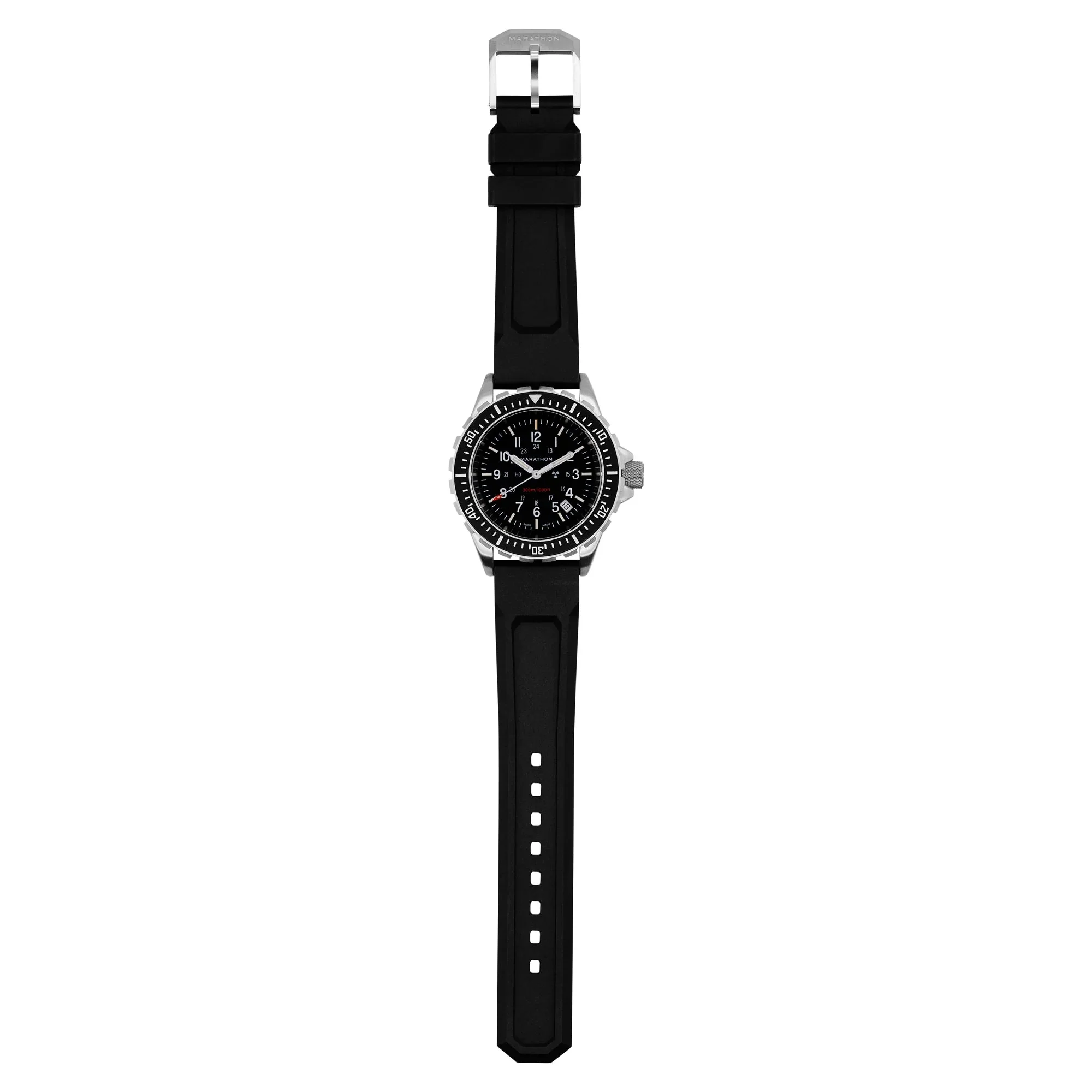 Marathon Large Diver's Quartz (TSAR) - 41mm No Government Markings Stainless Steel WW194007-NGM - Image 9