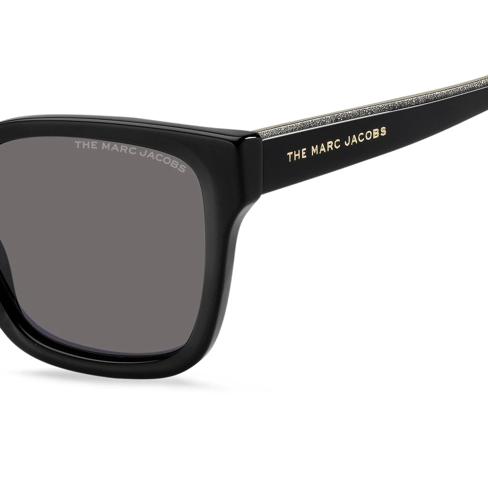 Marc Jacobs MARC 458/S 08A 53M9(MJ37) Women's Black/Grey Sunglasses - Image 3