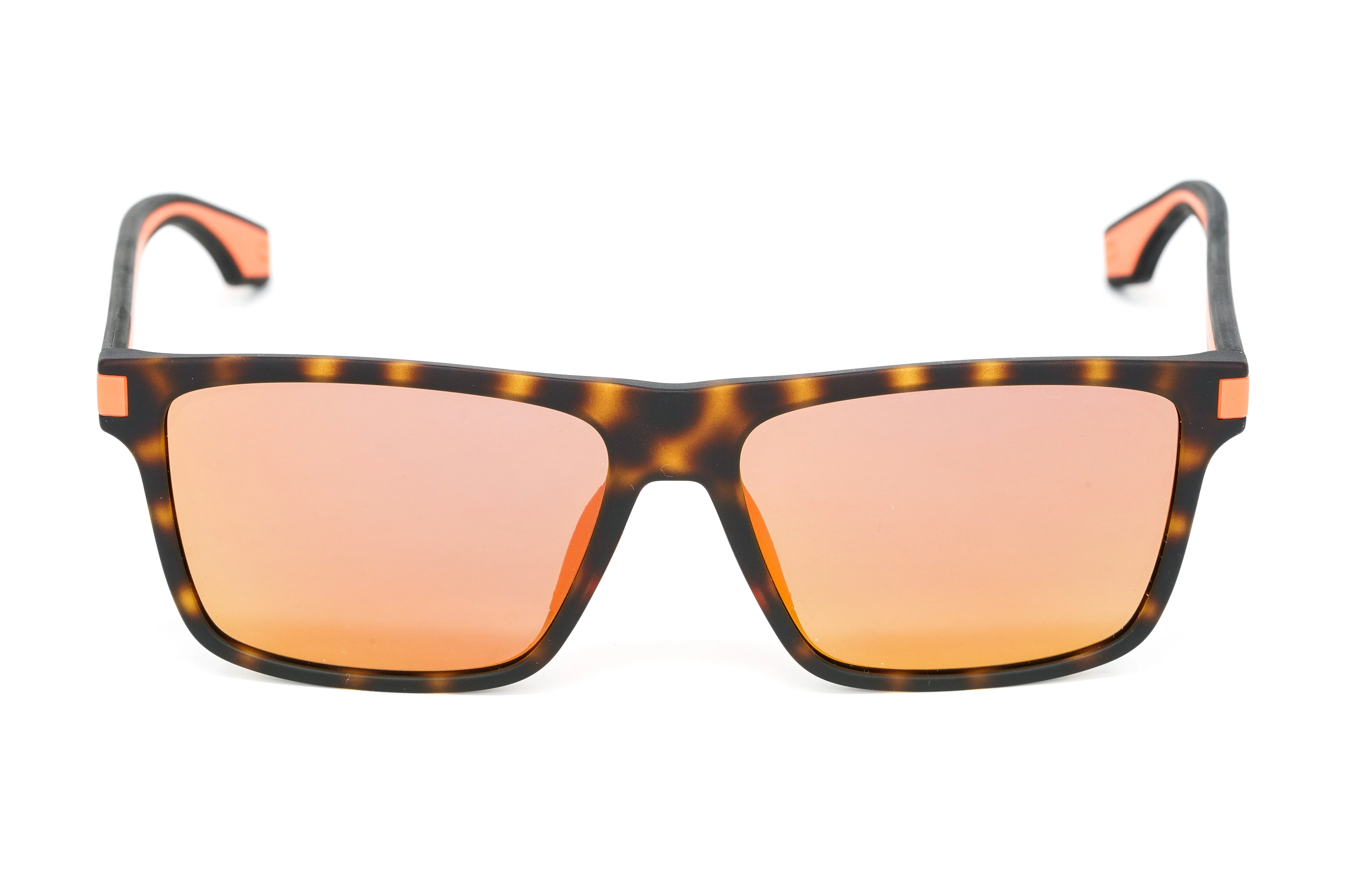 Marc Jacobs Men's Rectangular Sunglasses Peach Mirror Orange - Image 2
