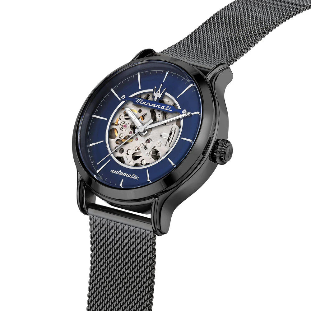 Maserati Epoca Auto Men's Black Watch - Image 3