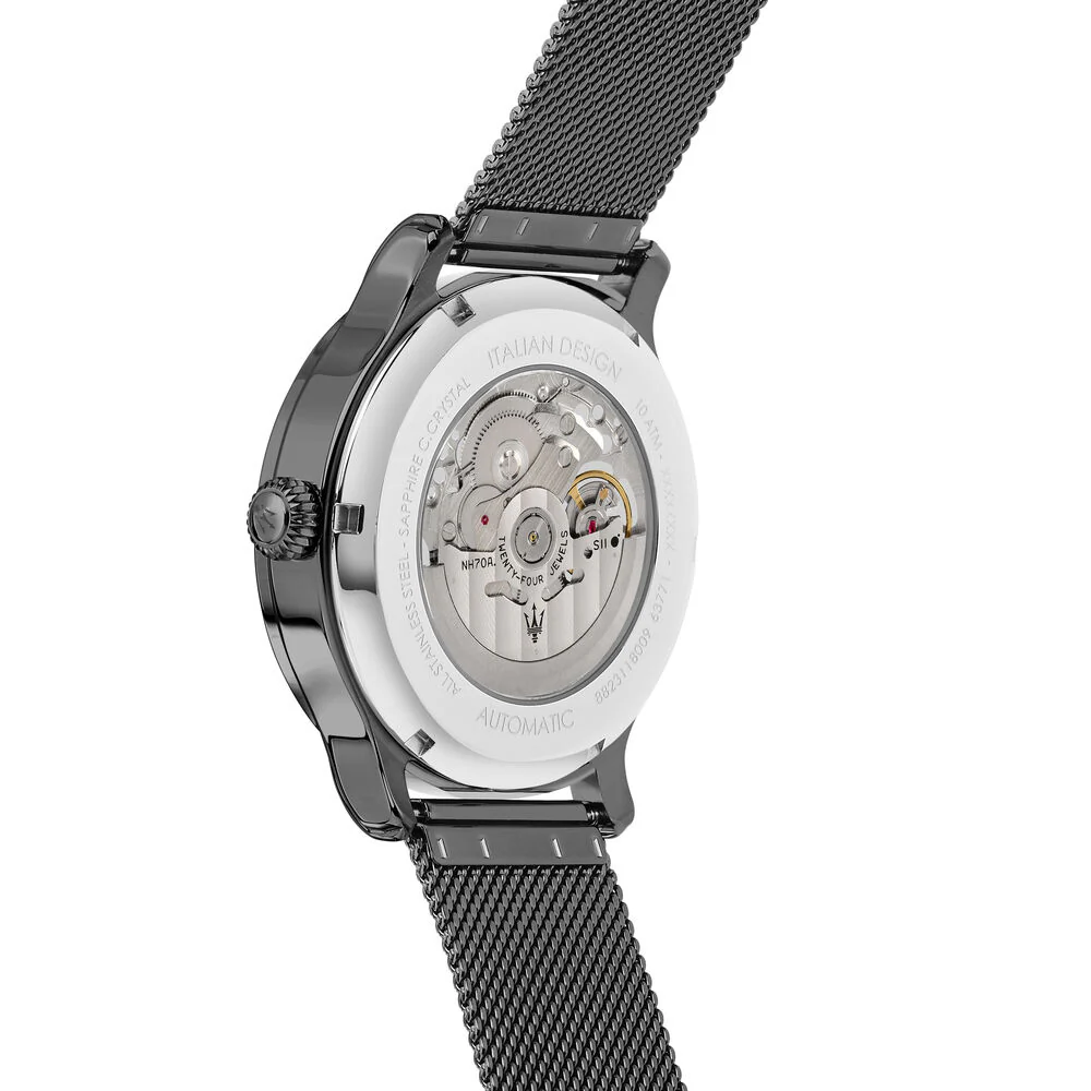 Maserati Epoca Auto Men's Black Watch - Image 6