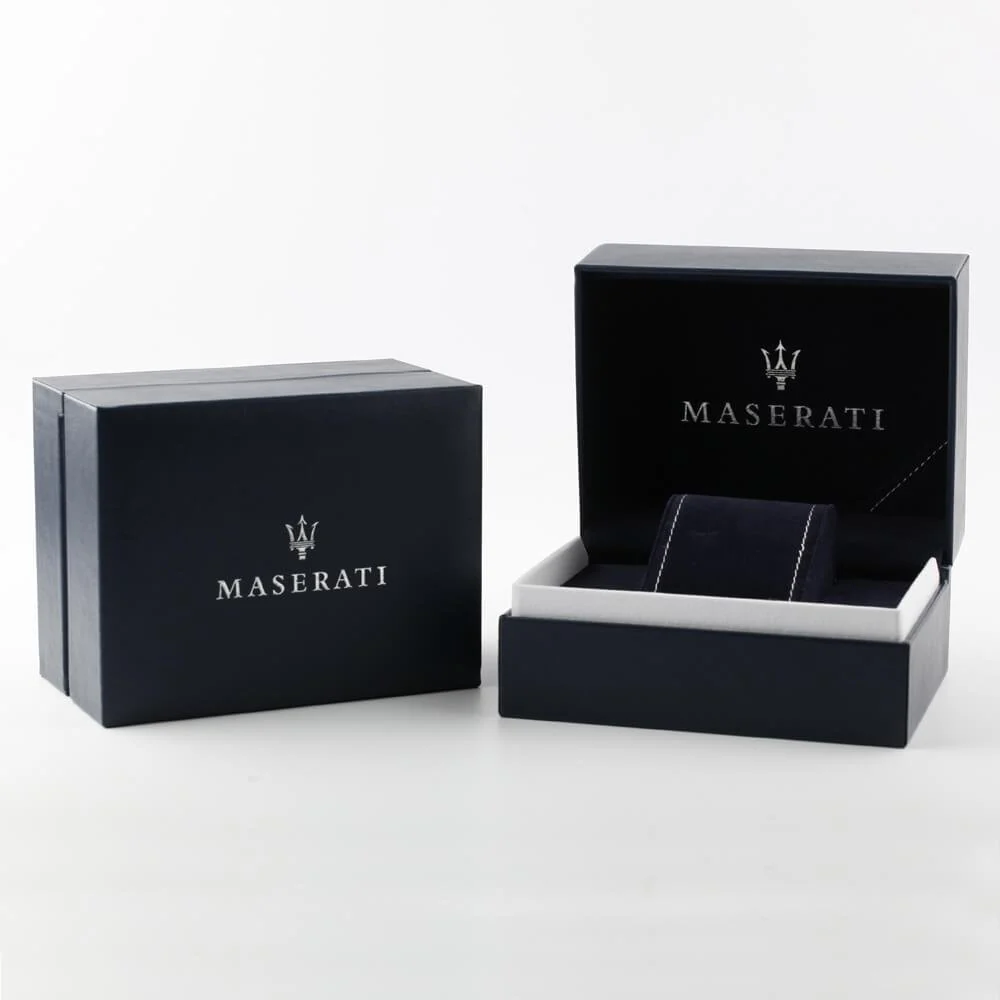 Maserati Men's Black Traguardo Watch - Image 3