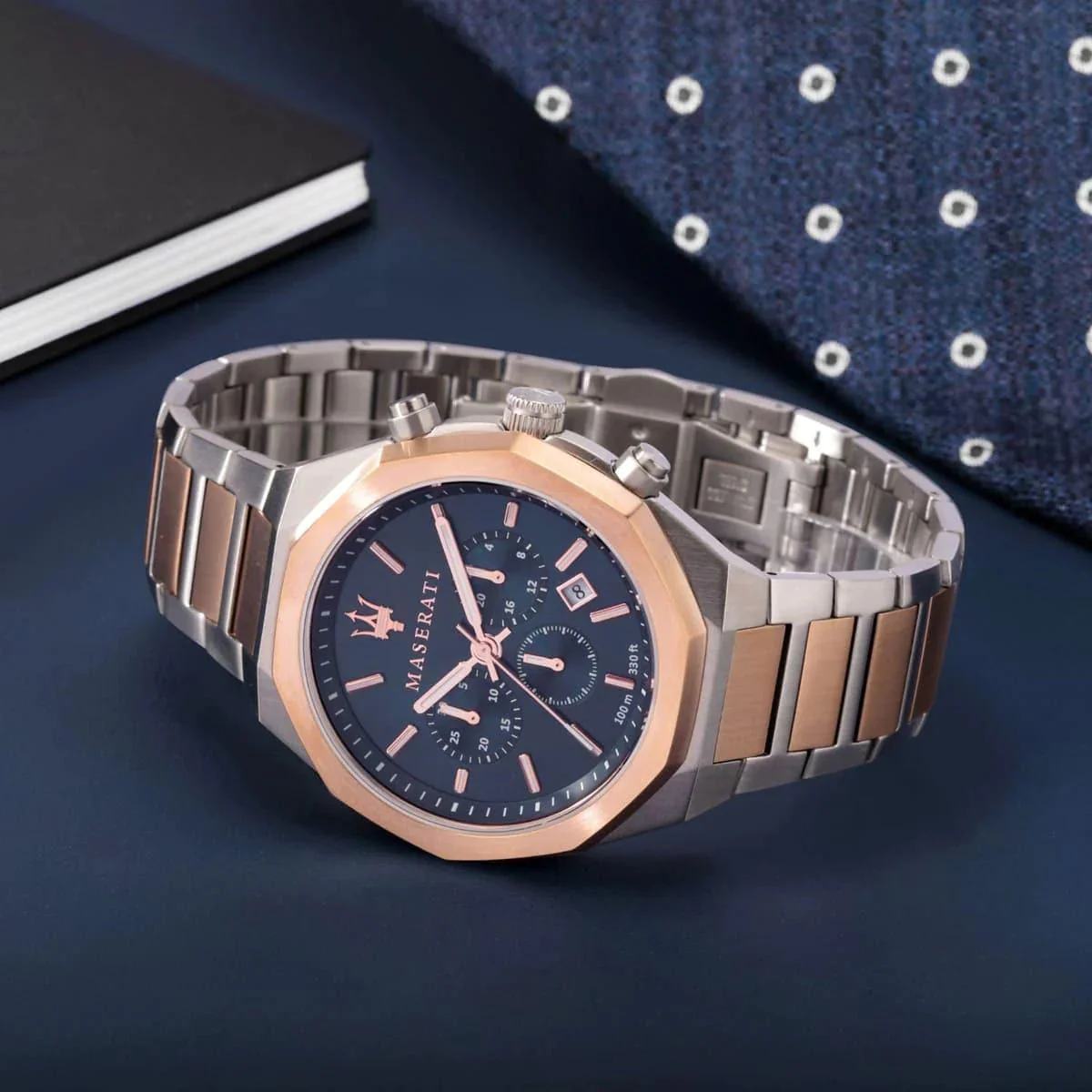Maserati Stile Men's Two-Tone Watch - Image 3