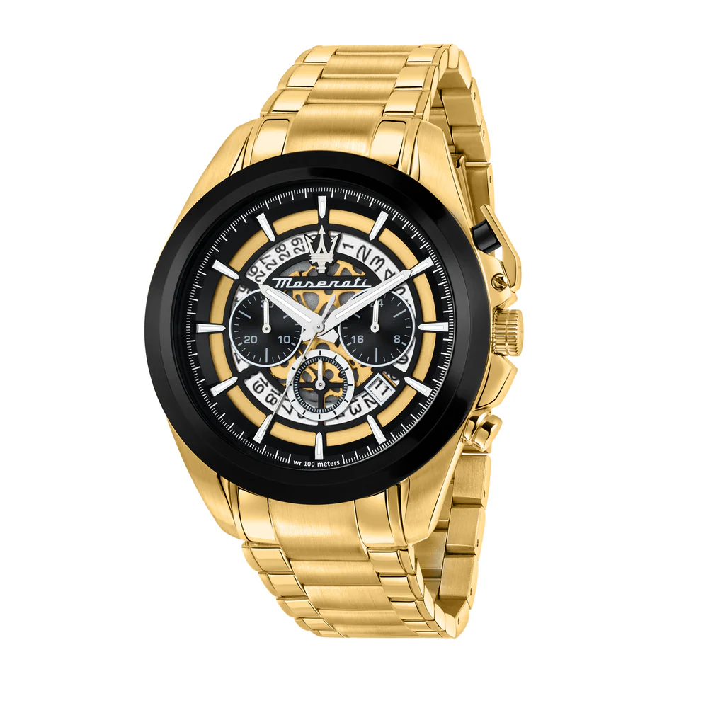Maserati Traguardo Men's Black Watch