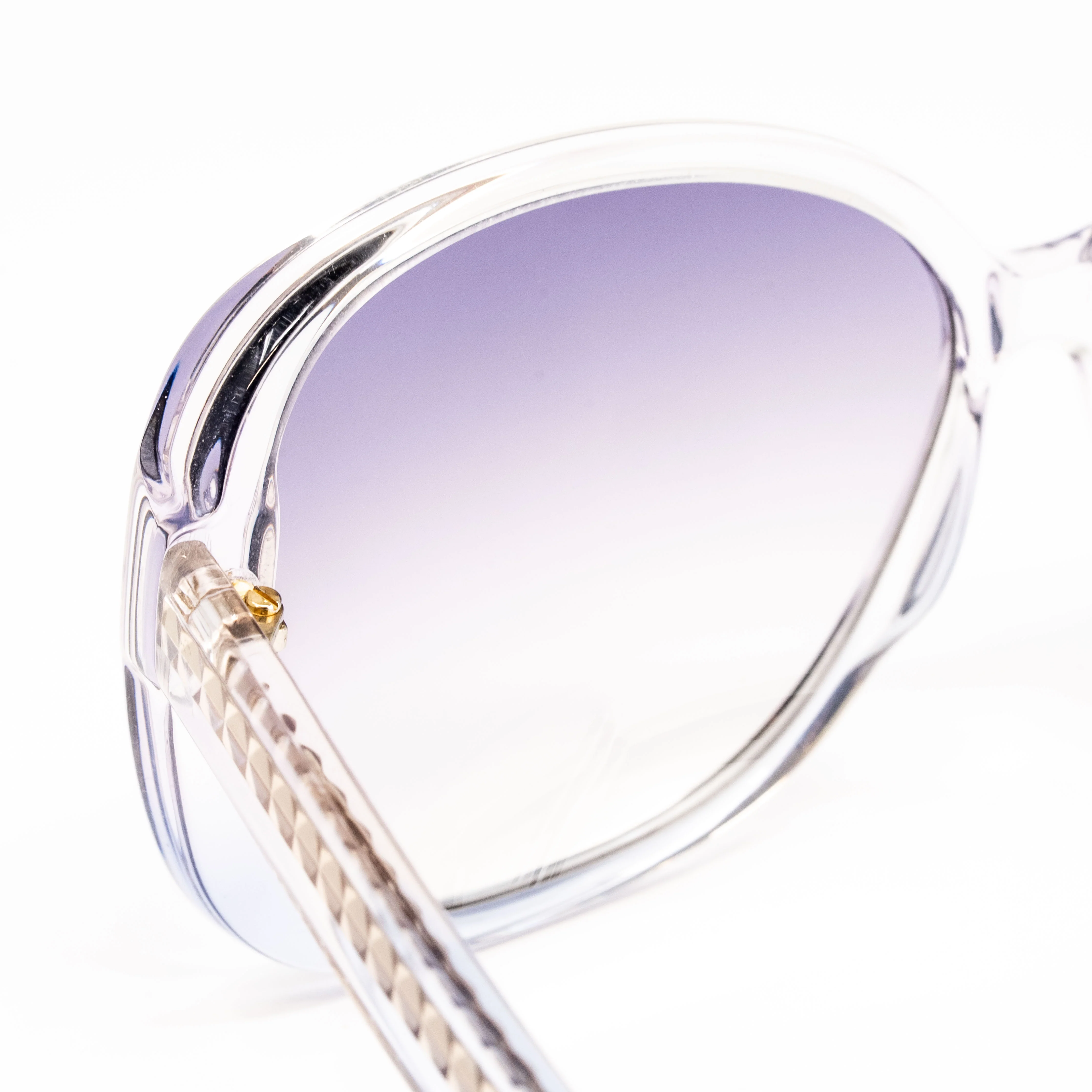 Matthew Williamson x Linda Farrow Translucent/purple Sunglasses - Image 4