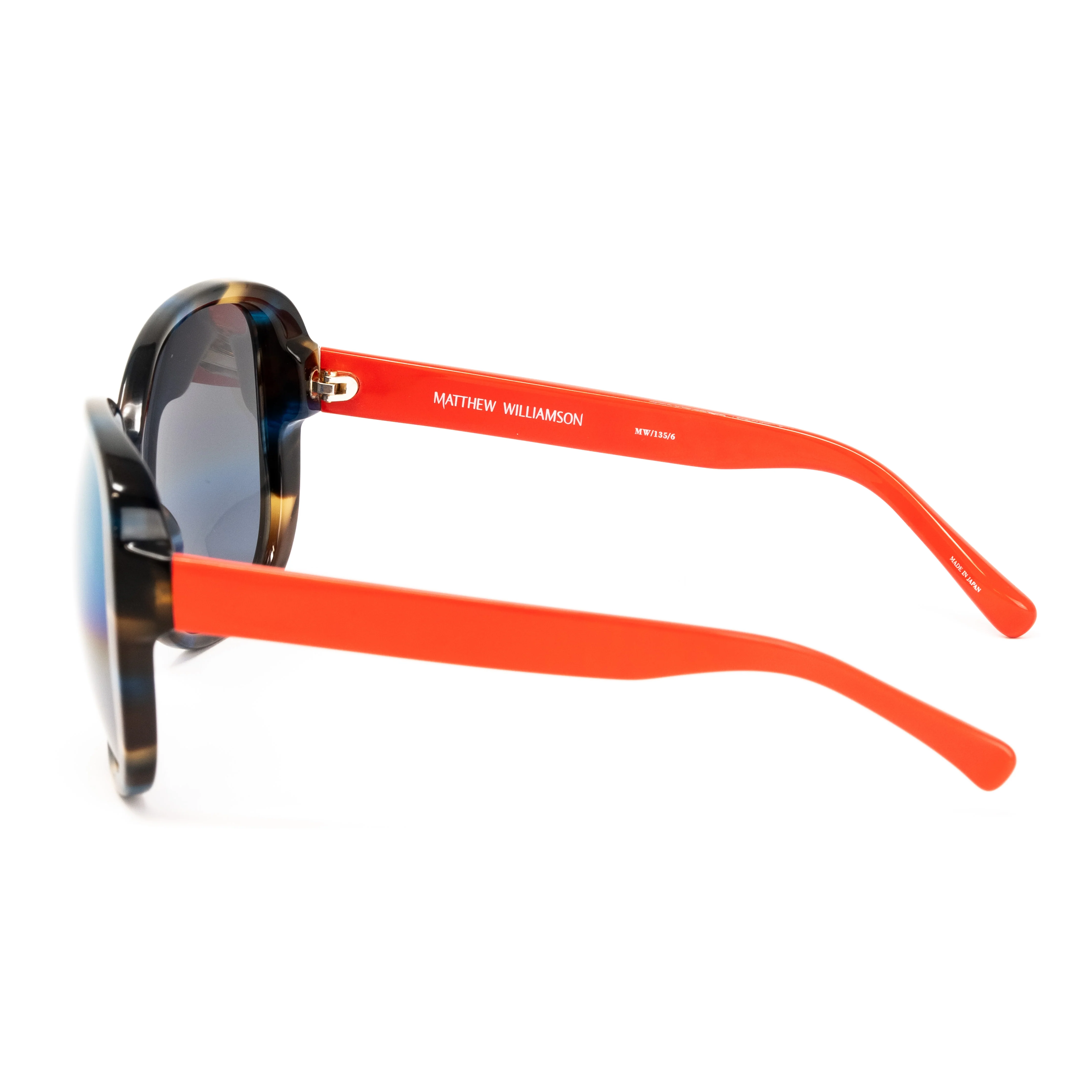Matthew Williamson x Linda Farrow Multi-colour Tortoiseshell Sunglasses - Image 2