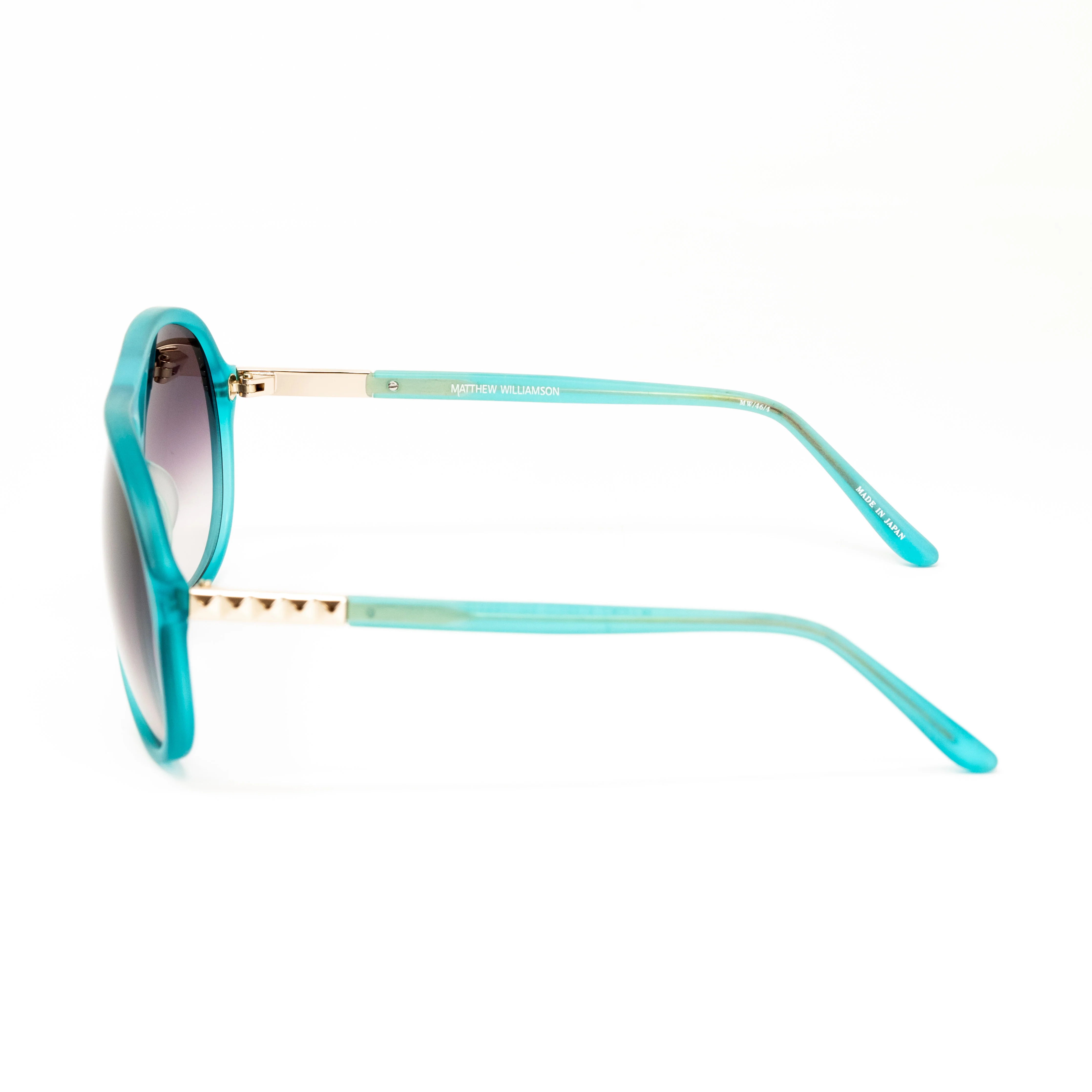 Matthew Williamson x Linda Farrow Blue Sunglasses - Image 2