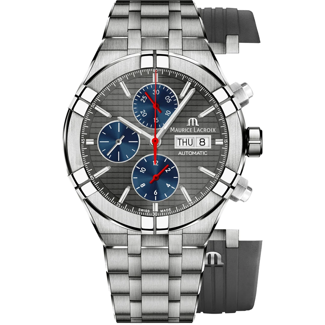 Maurice Lacroix Aikon Chronograph Men’s Grey Watch - Image 2