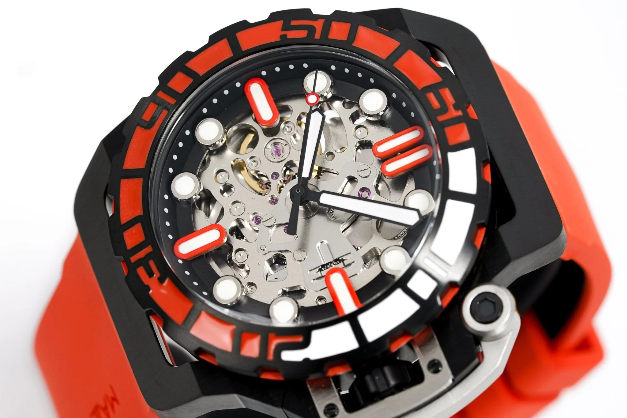Mazzucato RIM SUB Men's Automatic Watch Orange - Image 3