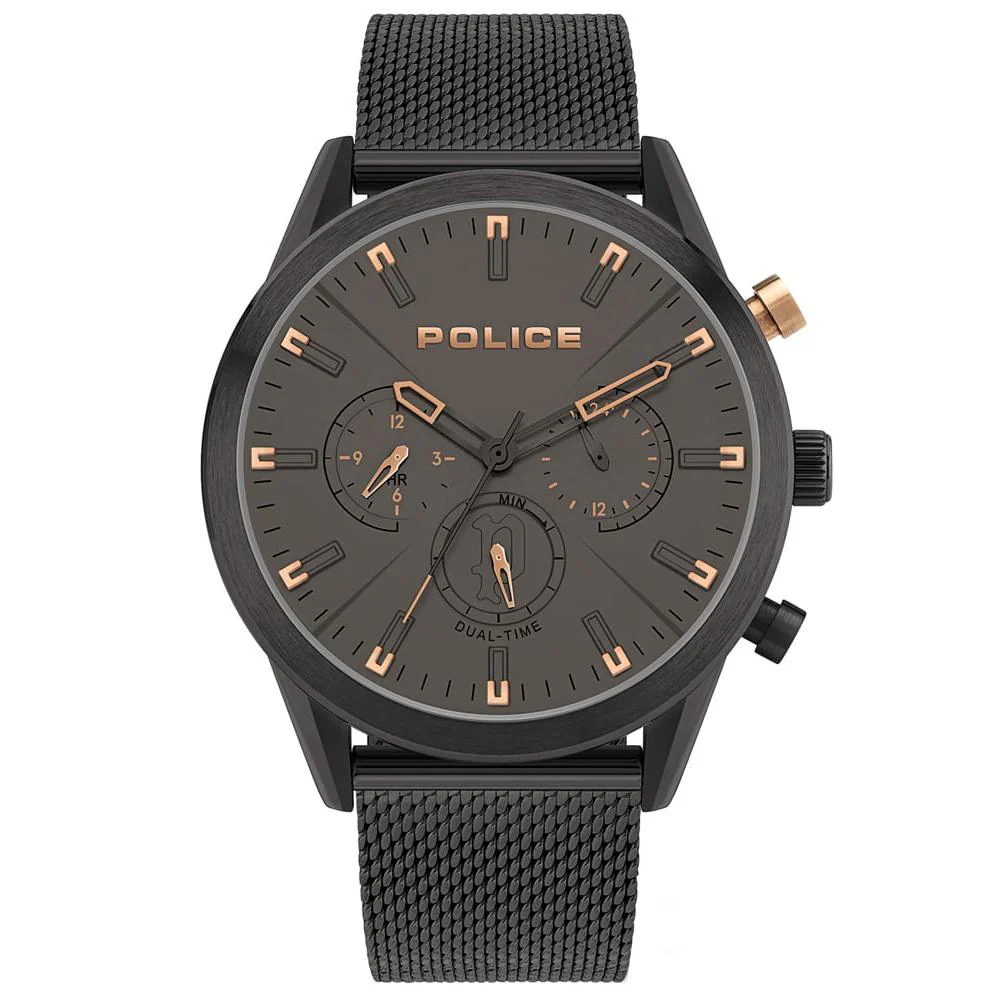 Police Black Silfra Watch