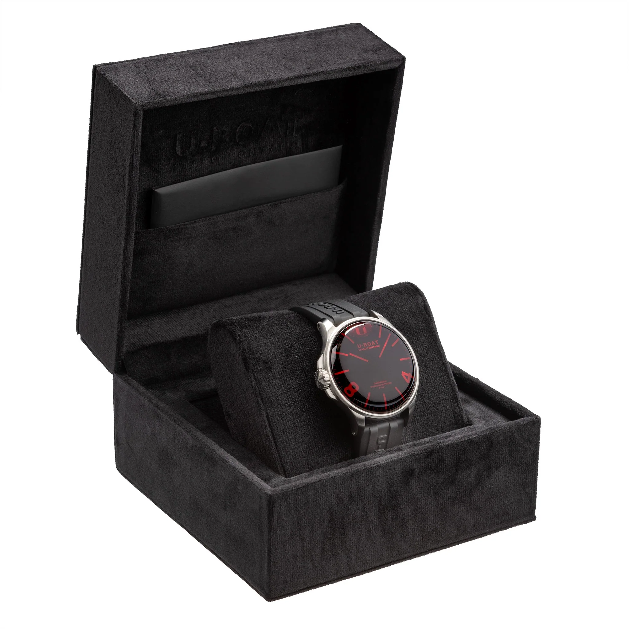 U-Boat Men's Black Darkmoon Watch - Image 4