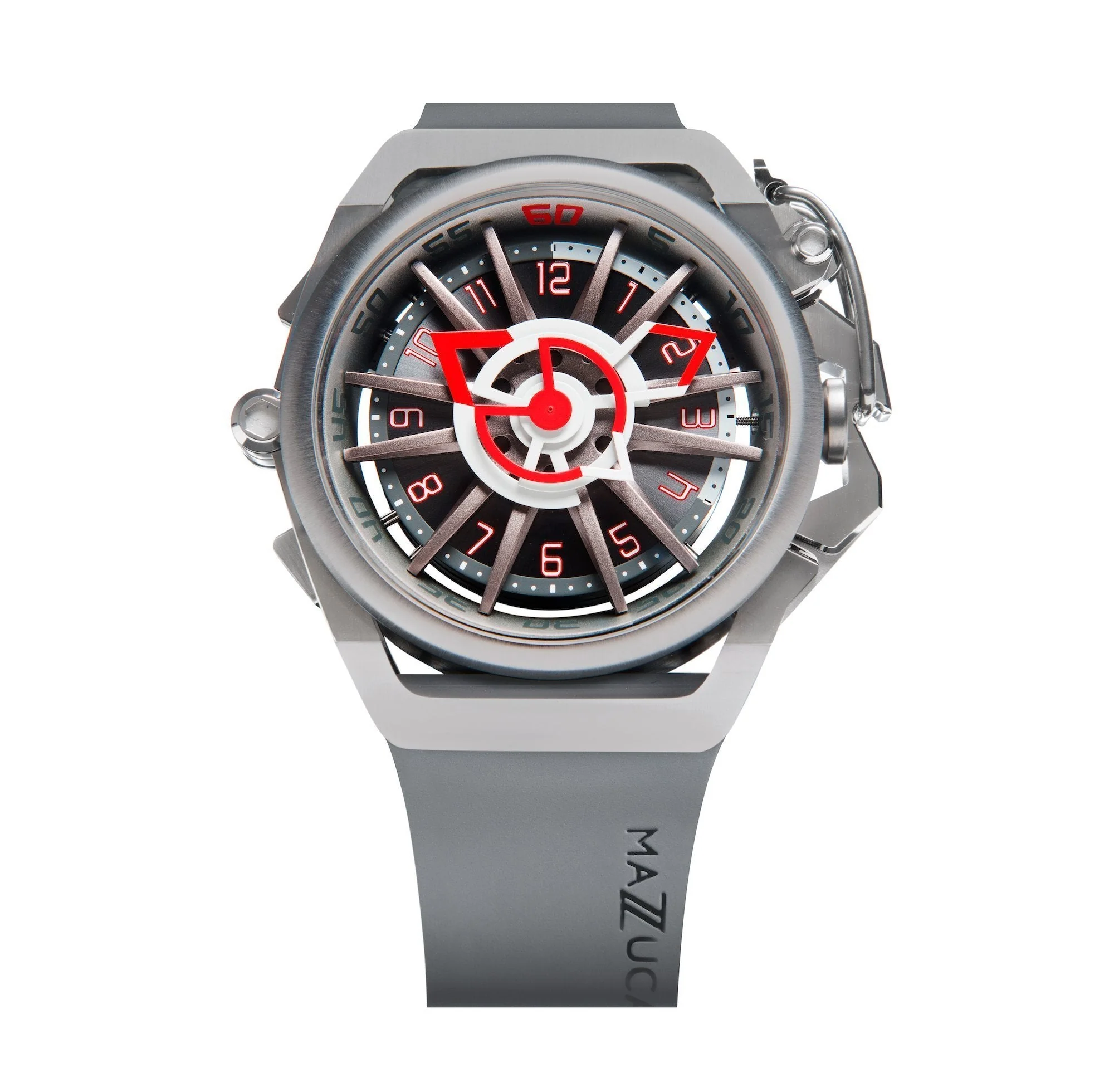 Mazzucato Grey Rim Sport Chronograph Watch RIM