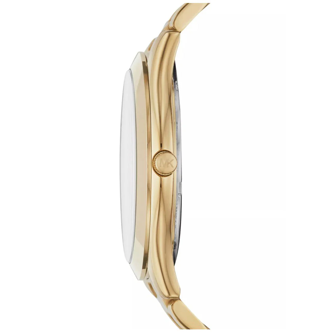 Michael Kors Ladies Slim Runway Gold Watch - Image 2
