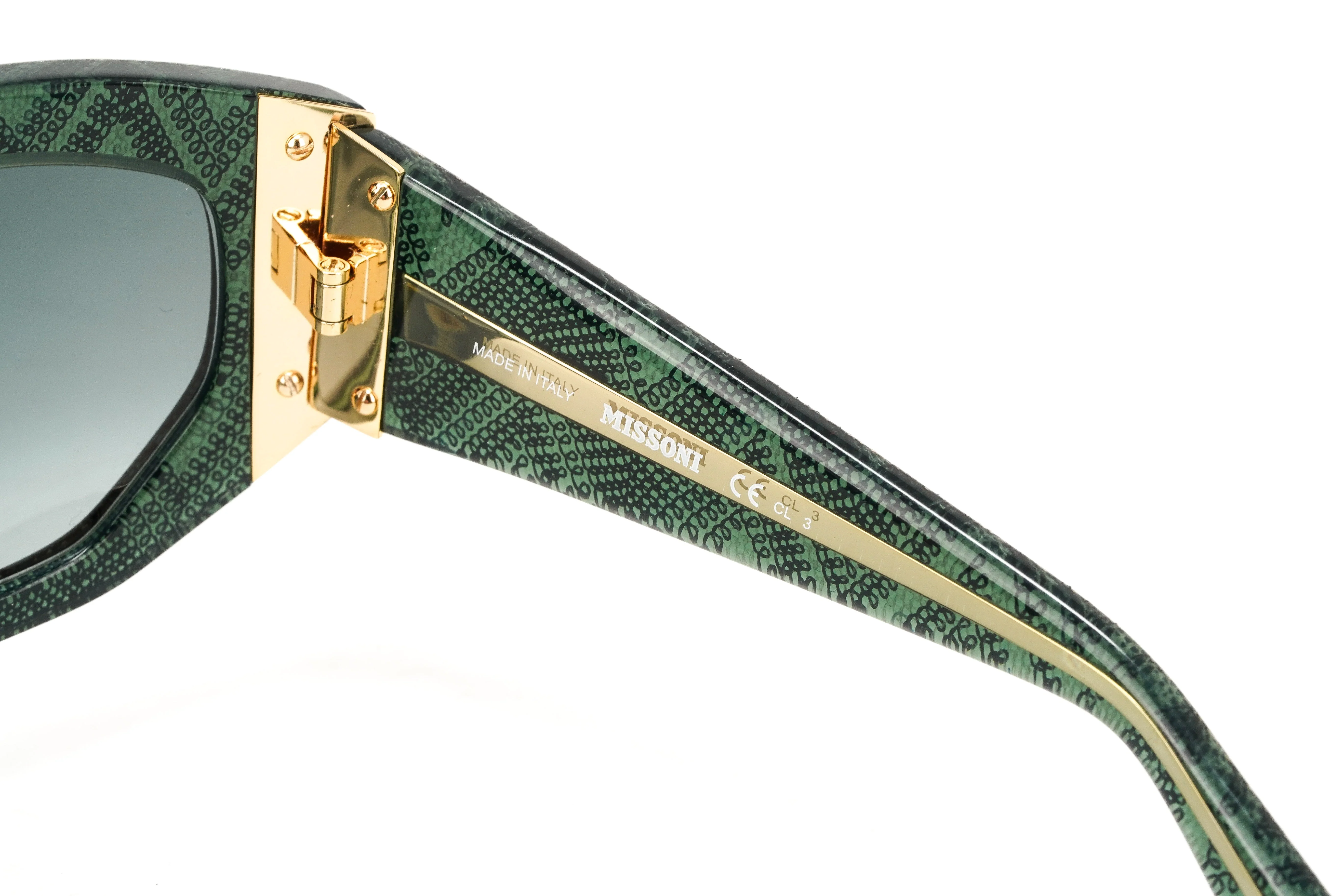 Missoni Women's Sunglasses Hexagon Green - Image 3