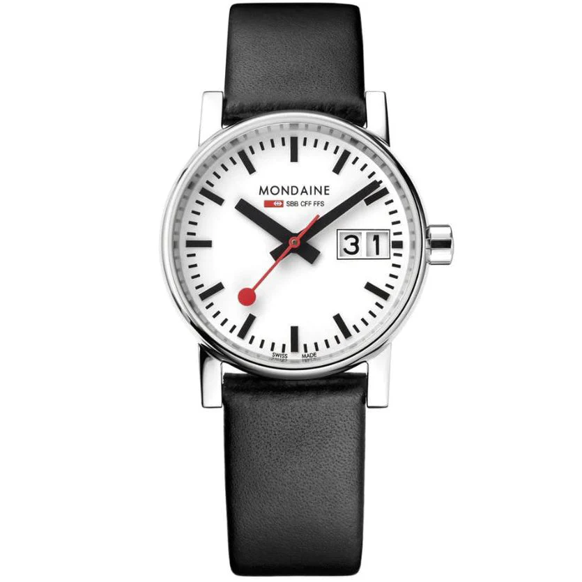 Mondaine Evo2 Big Date White Ladies' Watch - Image 5