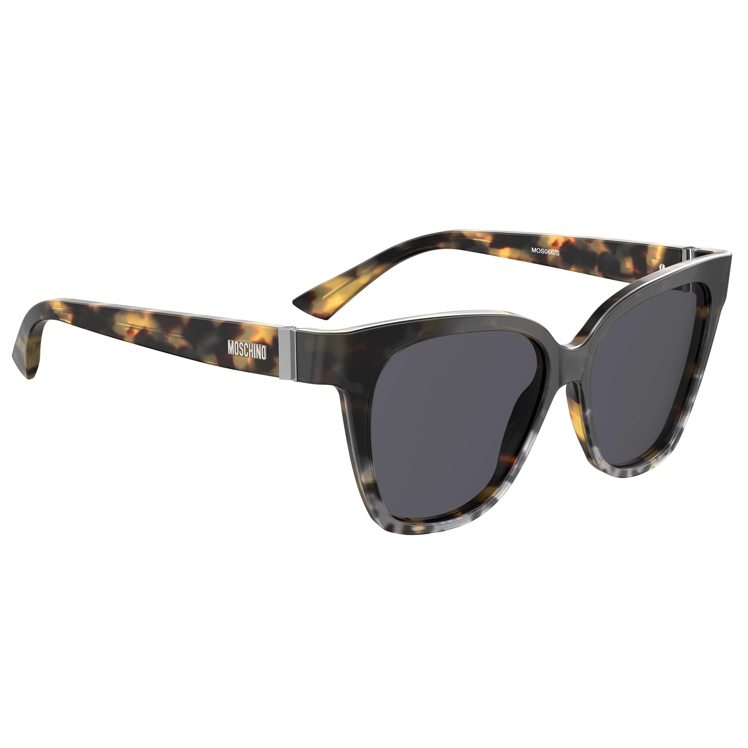 Moschino MOS066/S PUU 55IR (MOS15) Ladies Black Sunglass - Image 3
