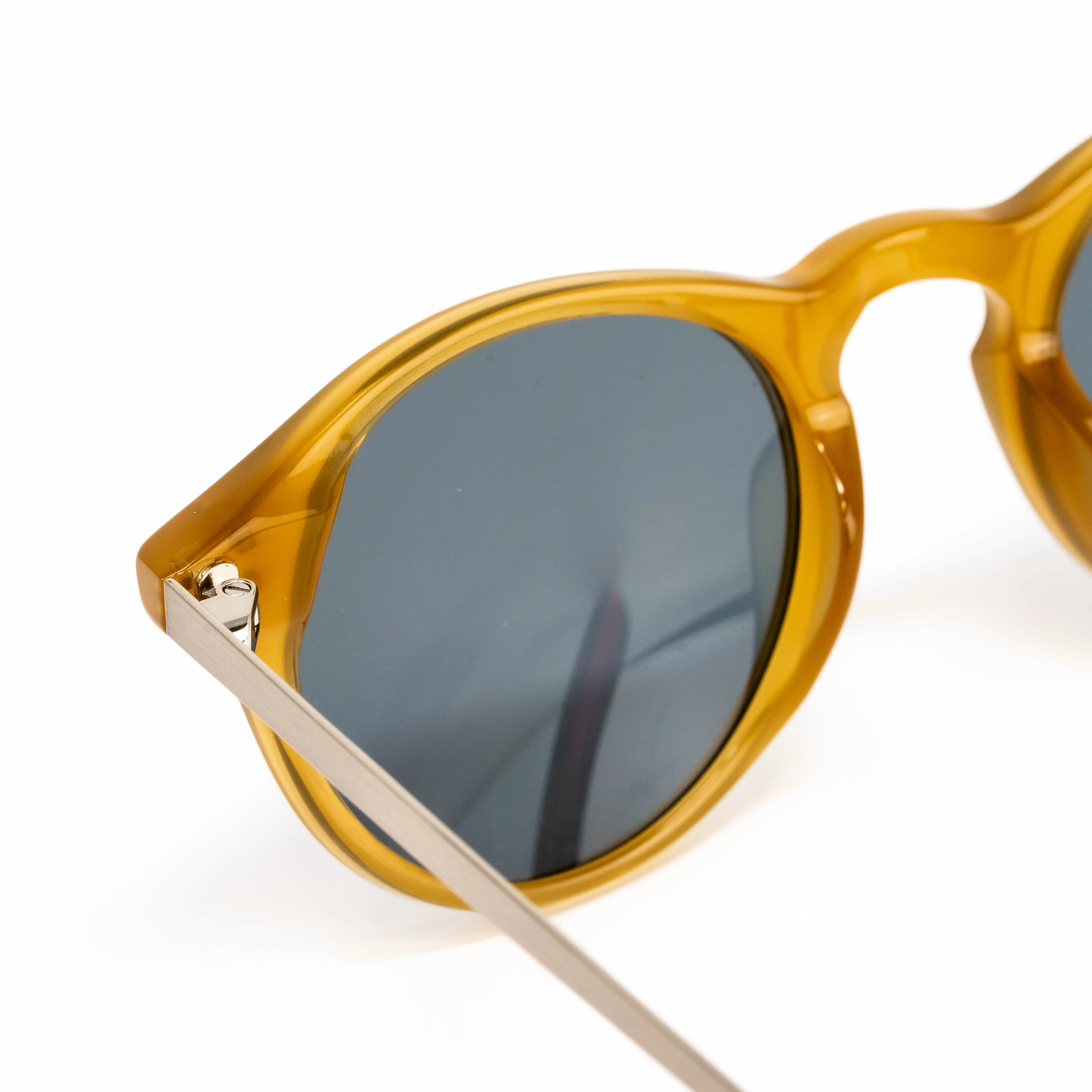 Oliver Spencer x Linda Farrow Yellow Sunglasses - Image 4