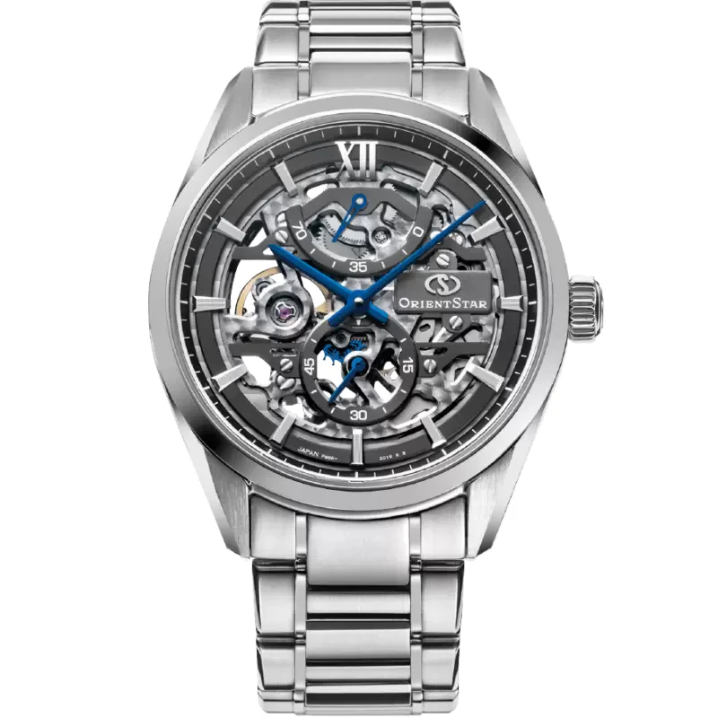 Orient Star Contemporary Full Skeleton Men's Silver Watch