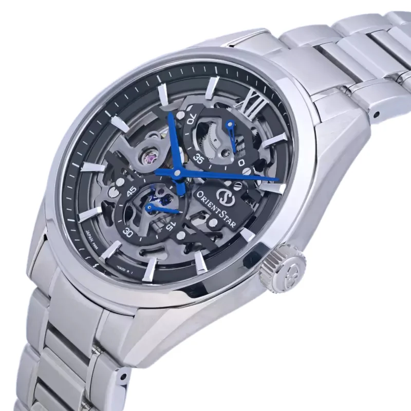 Orient Star Contemporary Full Skeleton Men's Silver Watch - Image 2