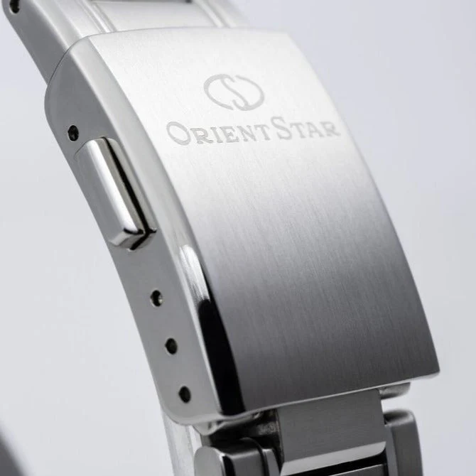 Orient Star Contemporary Full Skeleton Men's Silver Watch - Image 4