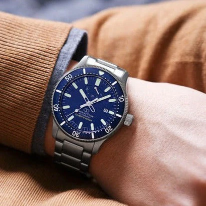 Orient Star Diver's Men's Blue Watch - Image 5