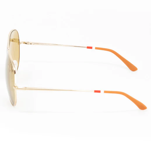 Orlebar Brown x Linda Farrow Yellow Sunglasses - Image 2