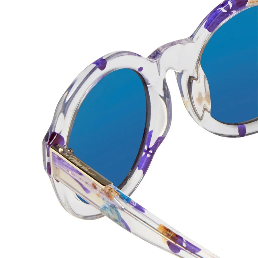 Phillip Lim x Linda Farrow Blue Sunglasses - Image 4