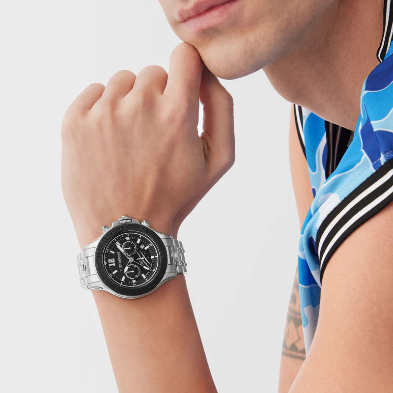 Plein Sport Warrior Tech Men's  Black Watch - Image 4