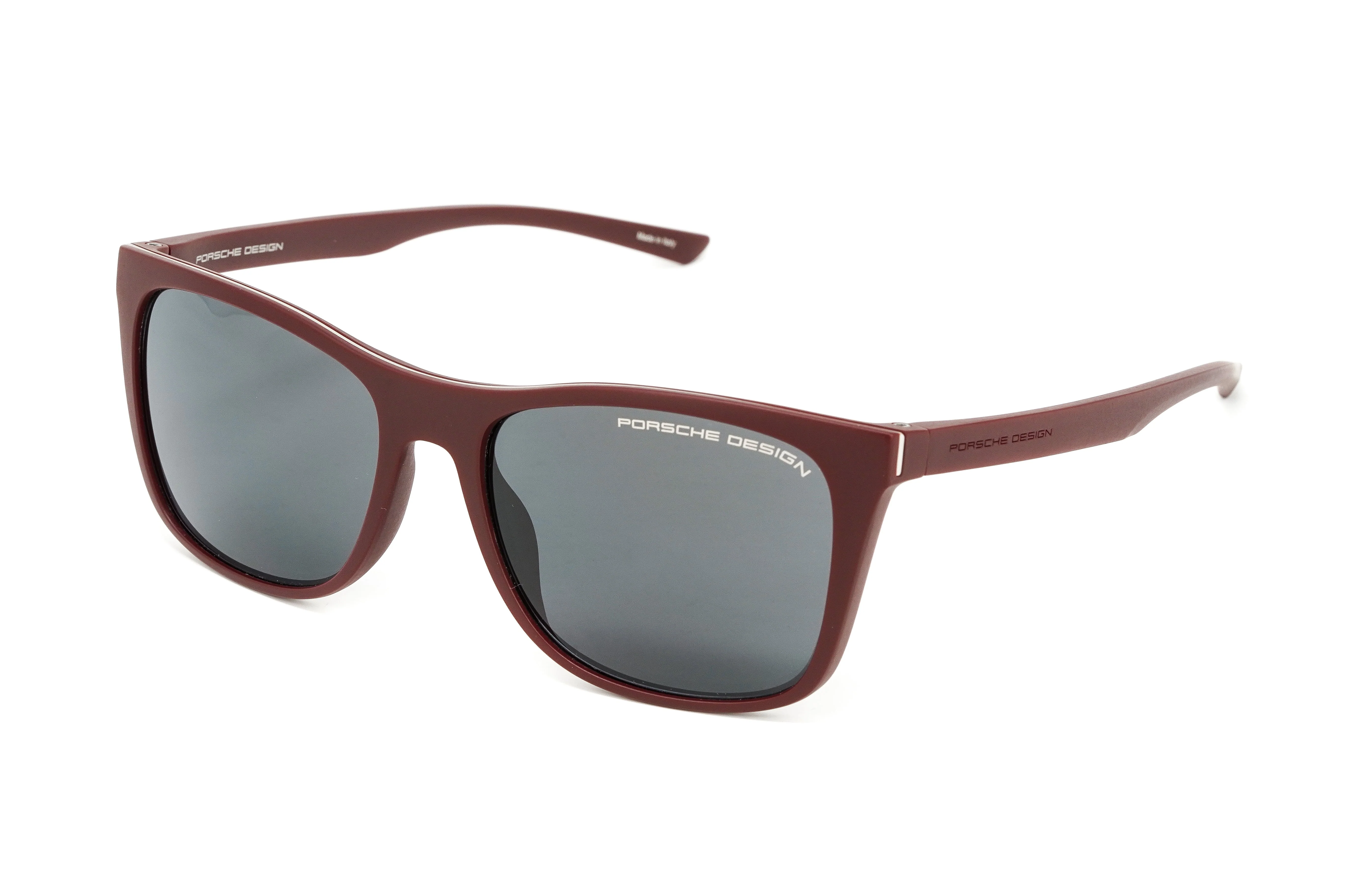 Porsche Design Men Sunglasses Rectangular Aubergine P8648 D - Image 2