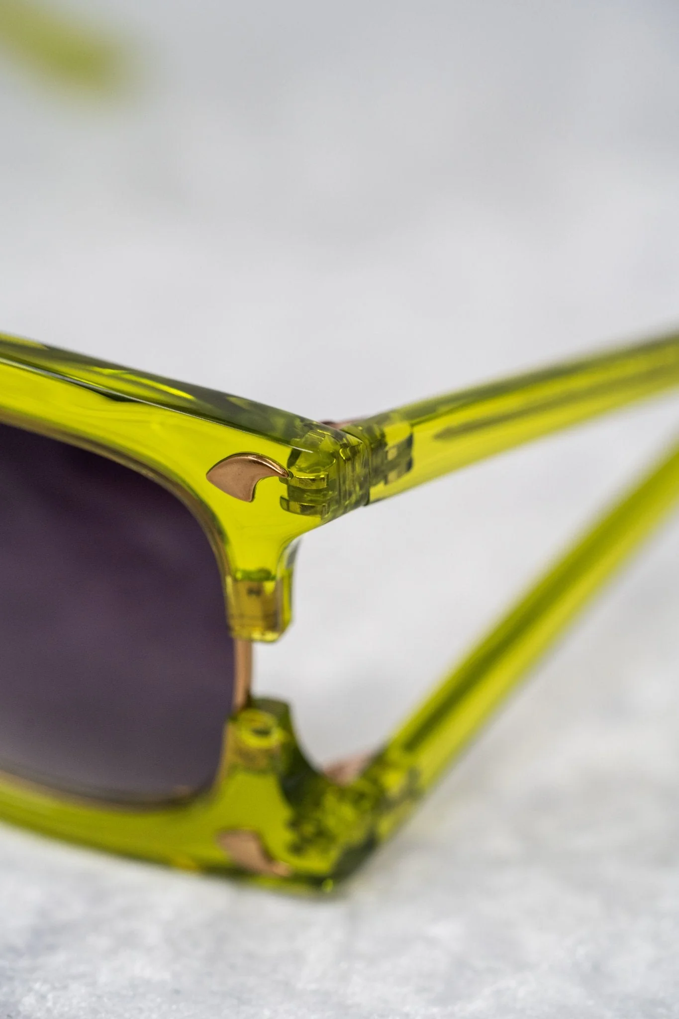 Prabal Gurung Sunglasses Rectangular Green and Purple - Image 7