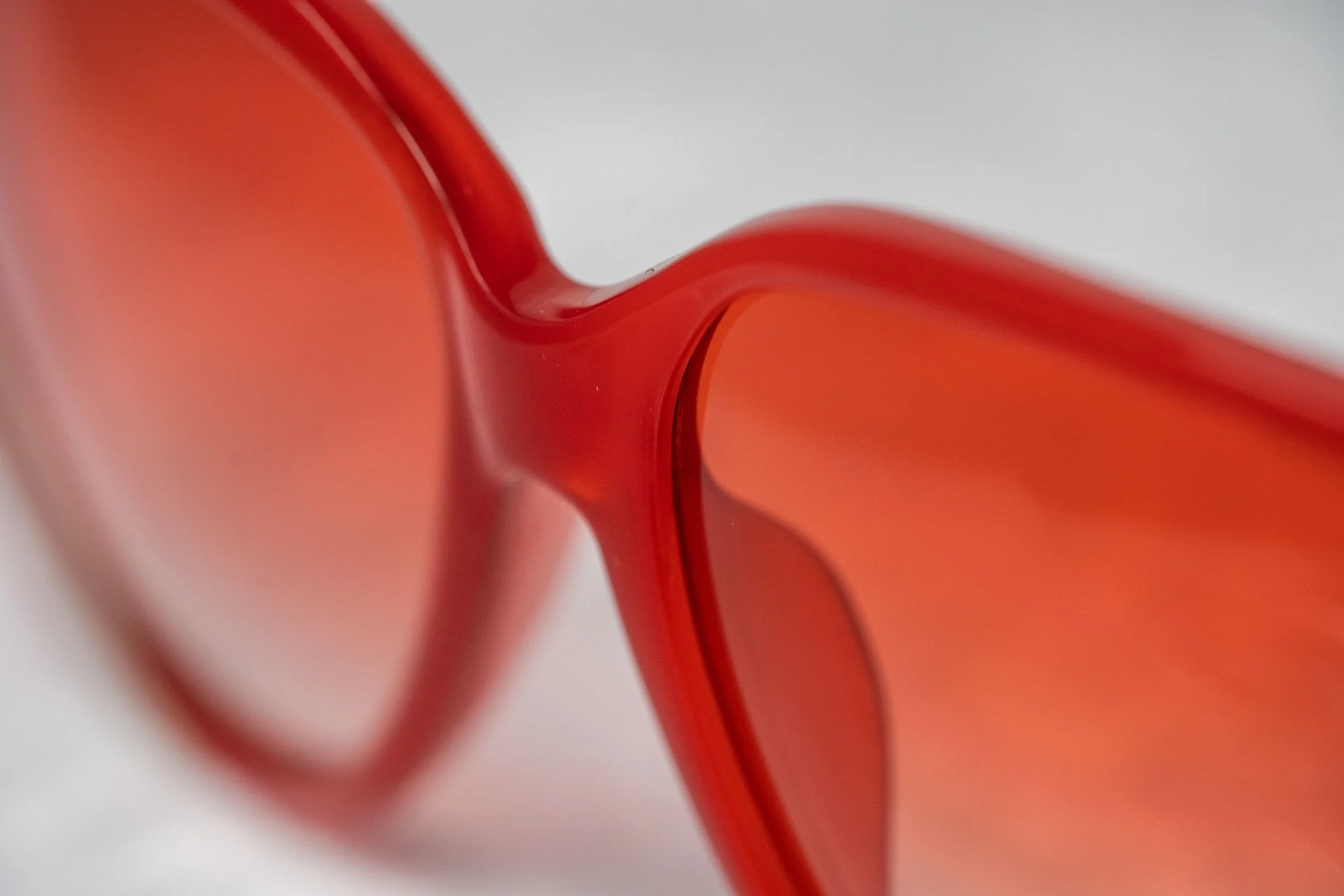 Prabal Gurung Sunglasses Rectangular Red - Image 6