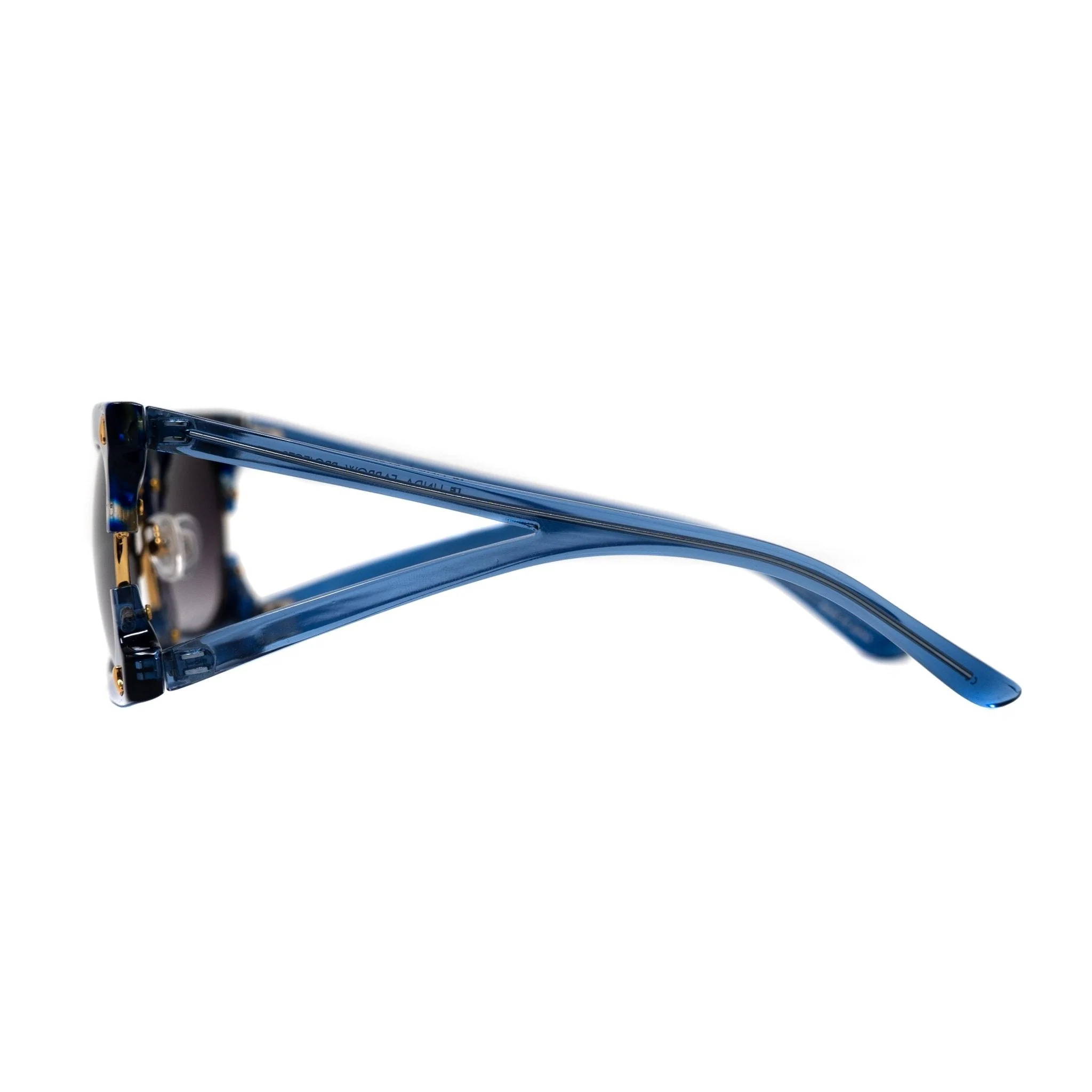 Prabal Gurung Sunglasses Rectangular Blue and Purple - Image 2