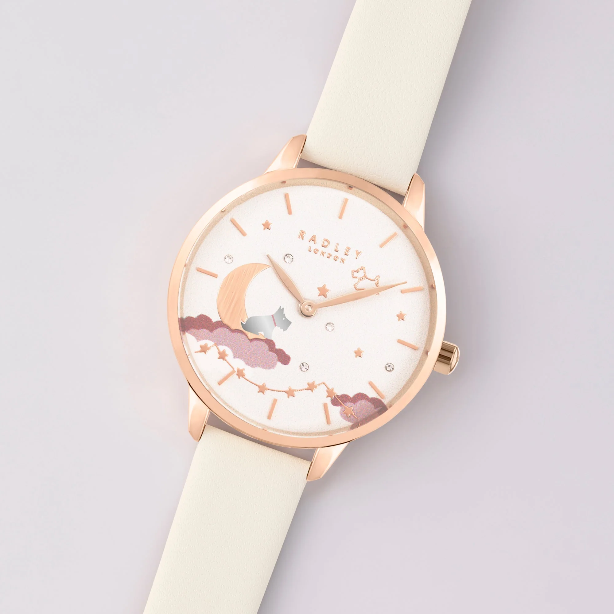 Radley Branded Ladies White Watch - Image 2