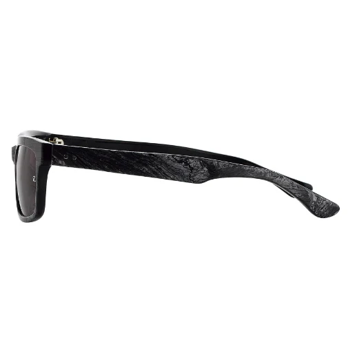 Raf Simons by Linda Farrow - Rectangular Black Texture and Grey Lenses - Image 4
