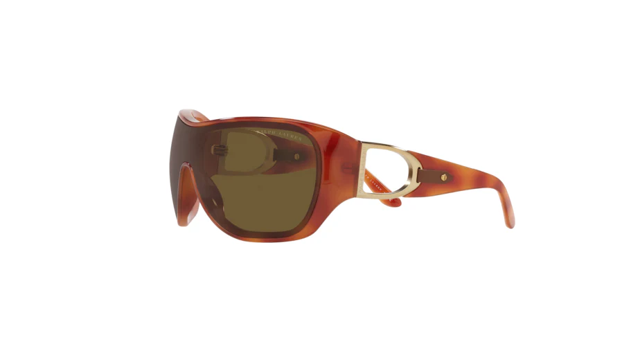 Ralph Lauren Men's Sunglasses Shield Orange - Image 4