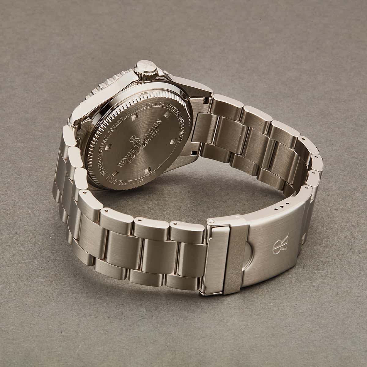 Revue Thommen Diver Men's Black Stainless Steel Automatic Watch - Image 2