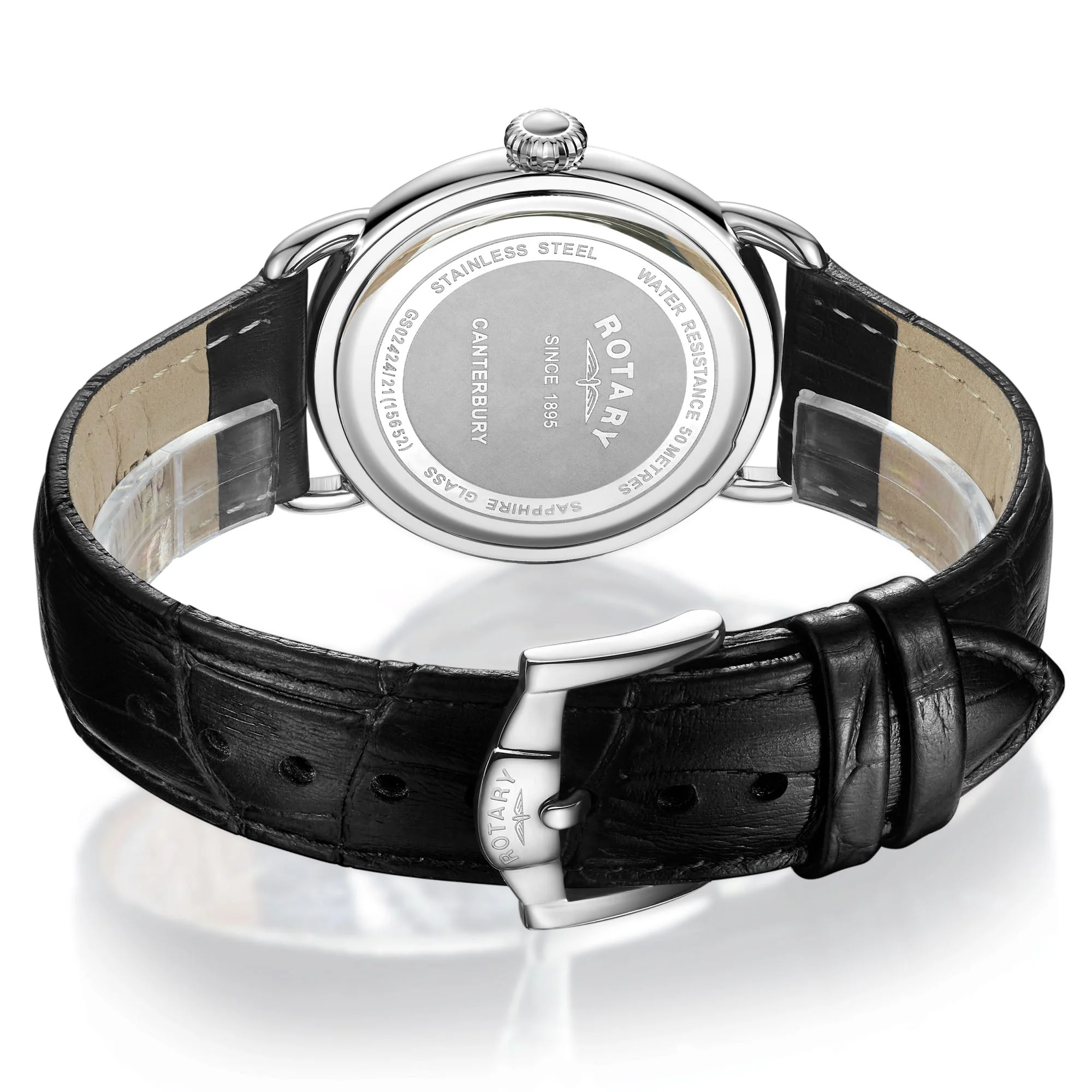 Rotary Canterbury Men's Silver Watch - Image 2