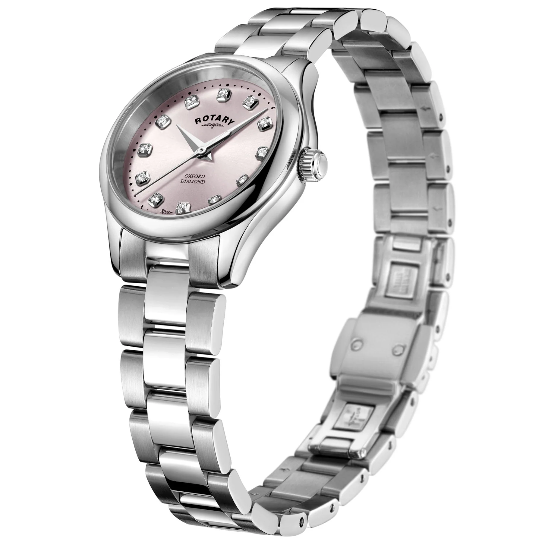 Rotary Oxford Ladies Pink Watch - Image 2