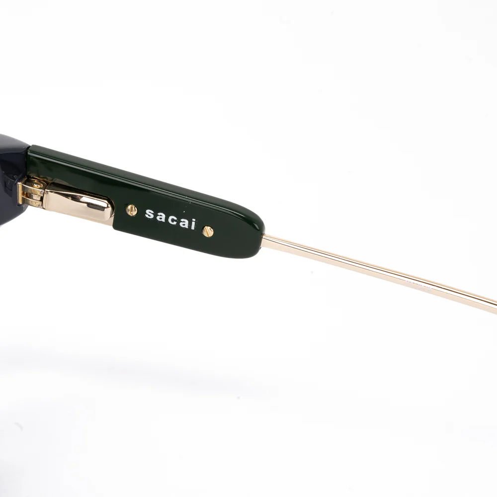 Sacai x Linda Farrow Black Sunglasses - Image 3